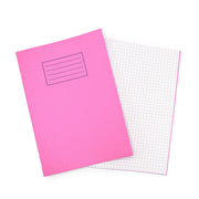 Odyssey Exercise Books A4 80 Page 10mm Ruled & Margin Pink - Pk50