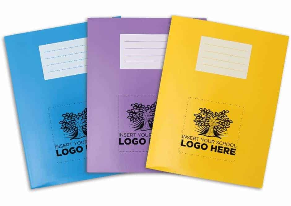 Oxford Overprinted Exercise Books A4 64 Page Top Blank/Bottom 15mm Ruled Yellow - Pk50