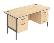 Teacher Double Pedestal Desk