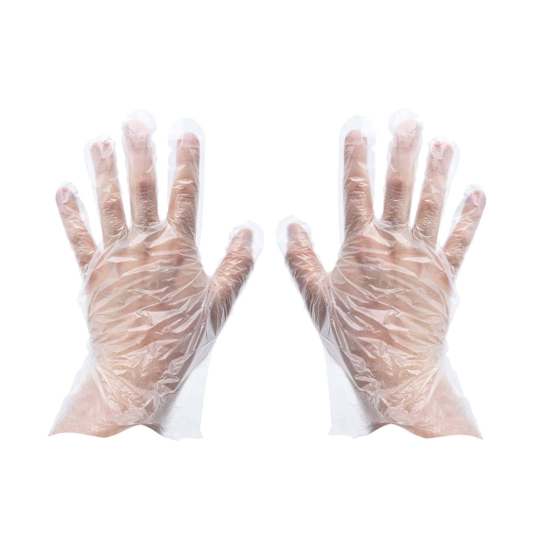 Polythene Disposable Gloves - pk 100