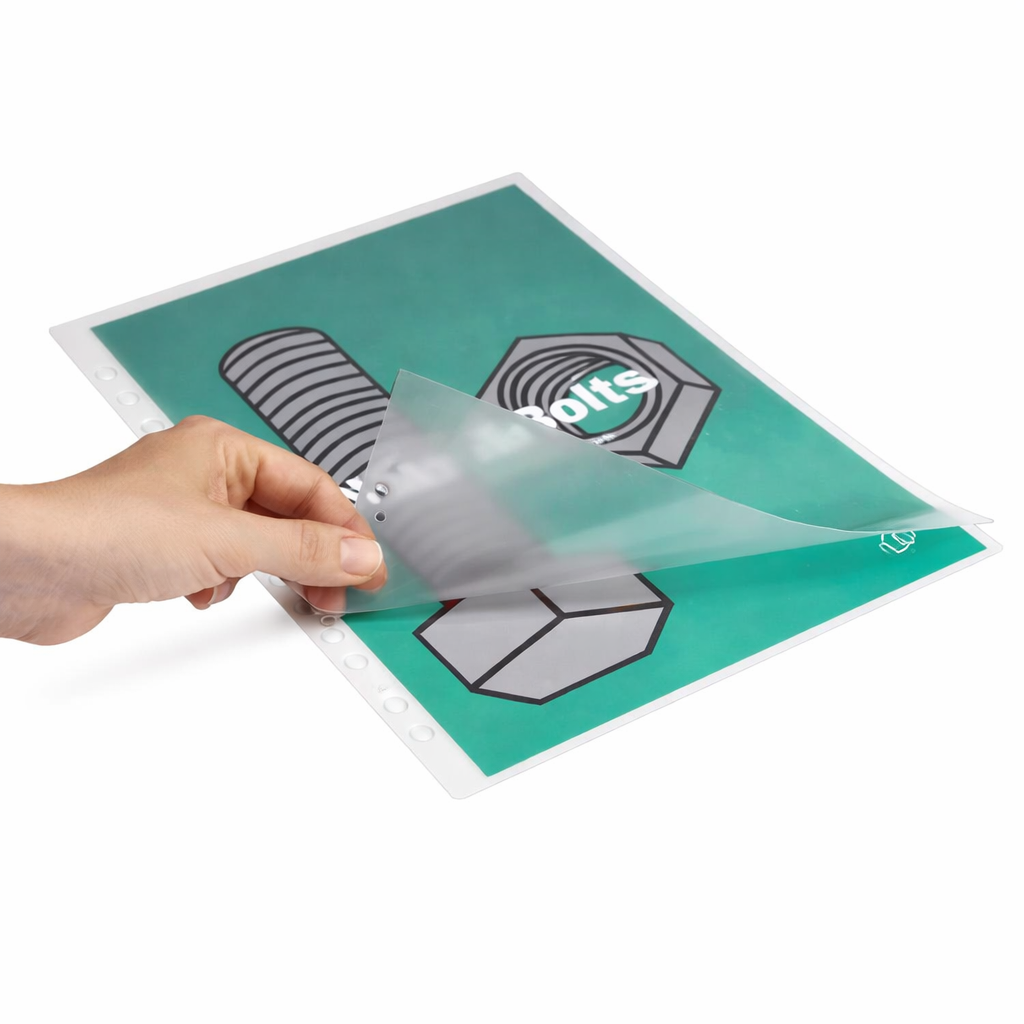 A4 Pre-Punched Laminating Pouches - Pk100