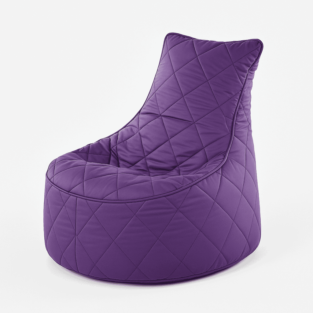 Quilted Flop Seat – lightweight padded seating for indoor and outdoor classroom use