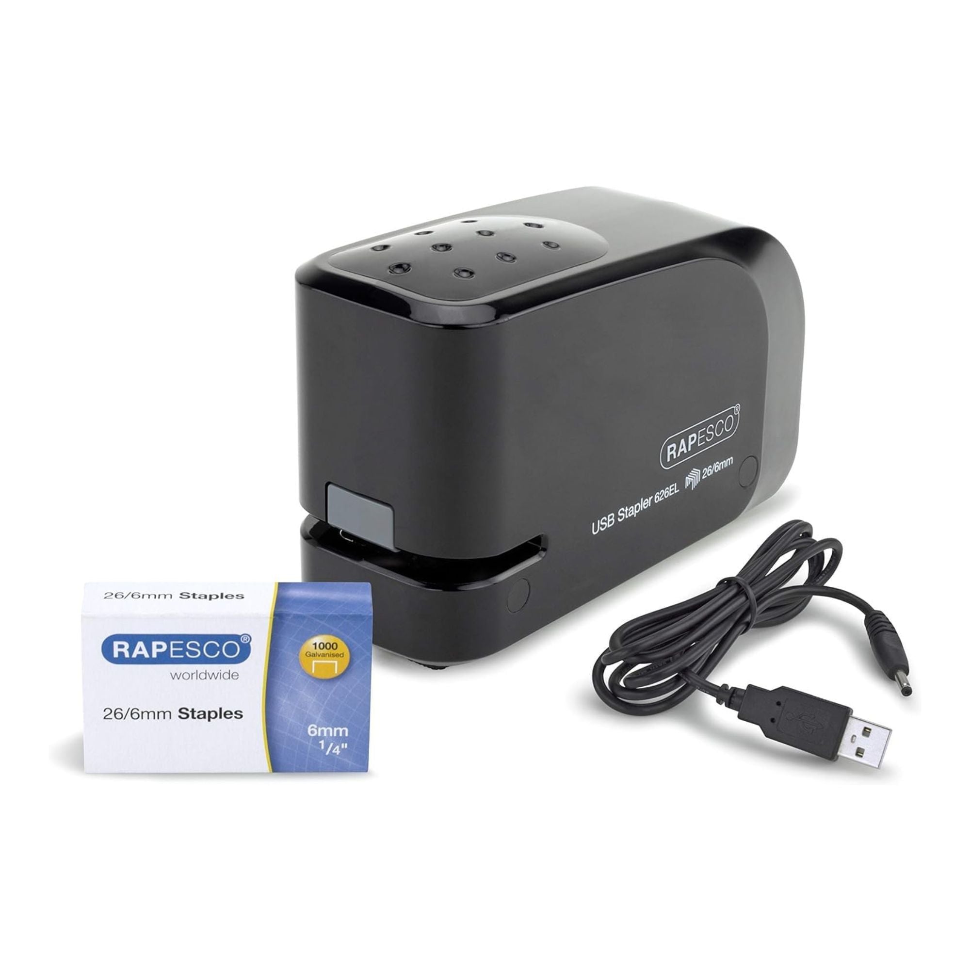 Rapesco Electric Automatic Stapler - Black