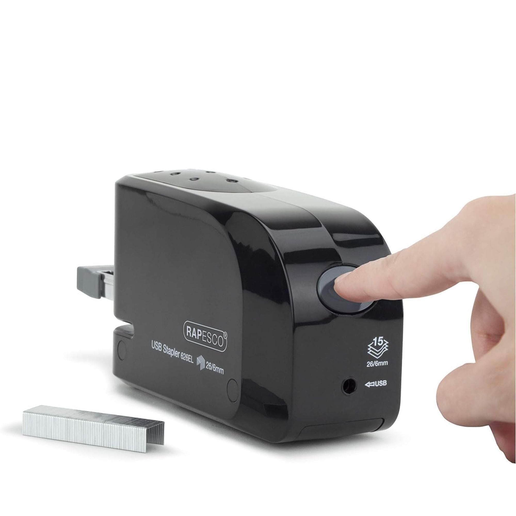 Rapesco Electric Automatic Stapler - Black