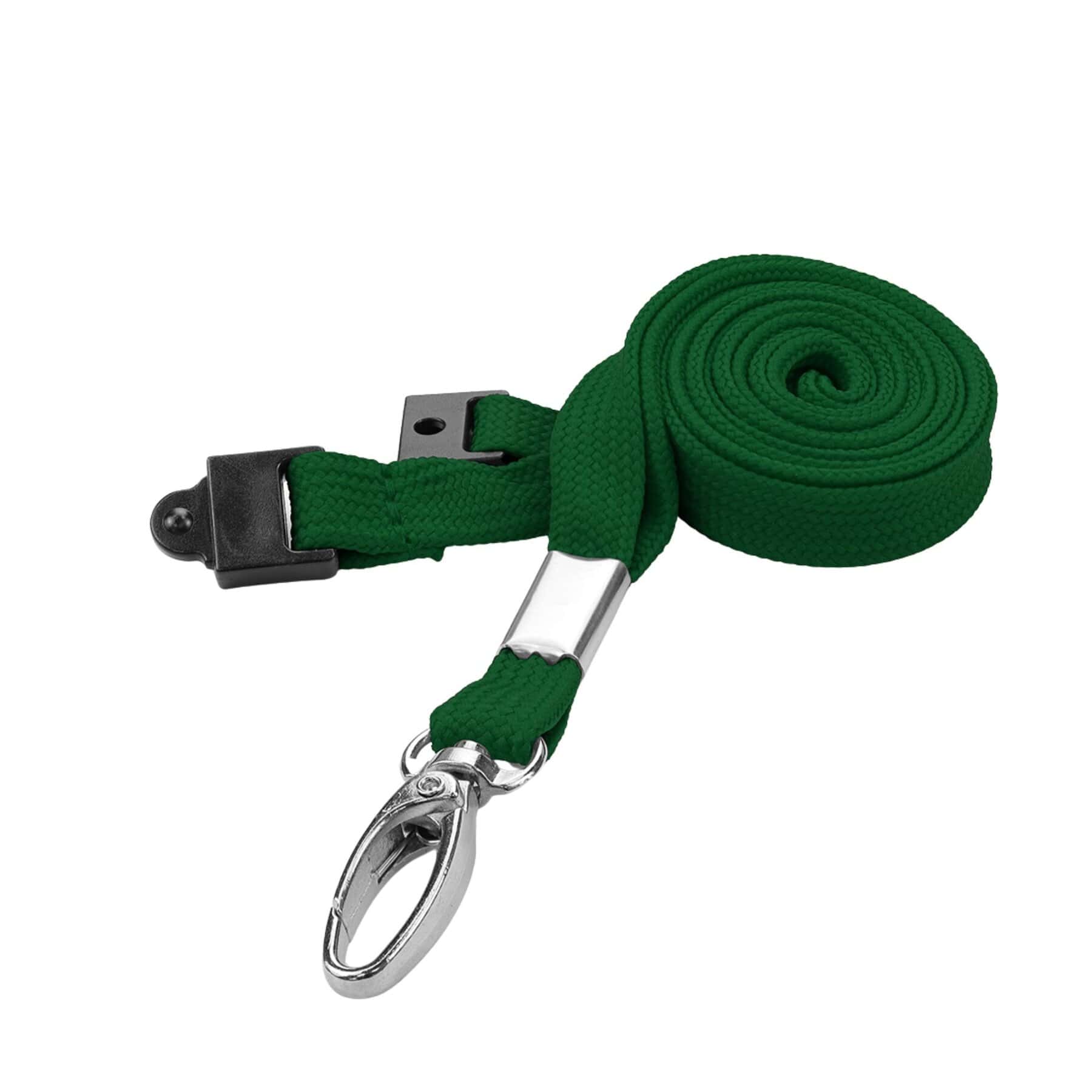 Recycled Plain Lanyards with Metal Lobster Clip