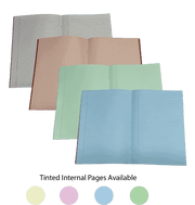Classic A4 SEN Exercise Books 48 Page - Pk10 - Cream Pages - Red Cover - 8mm Ruled & Margin