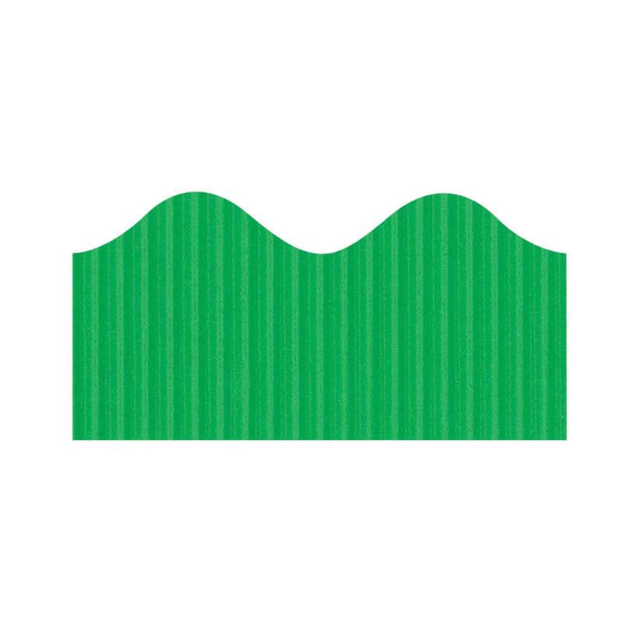 Scalloped Fadeless Corrugated Border Rolls