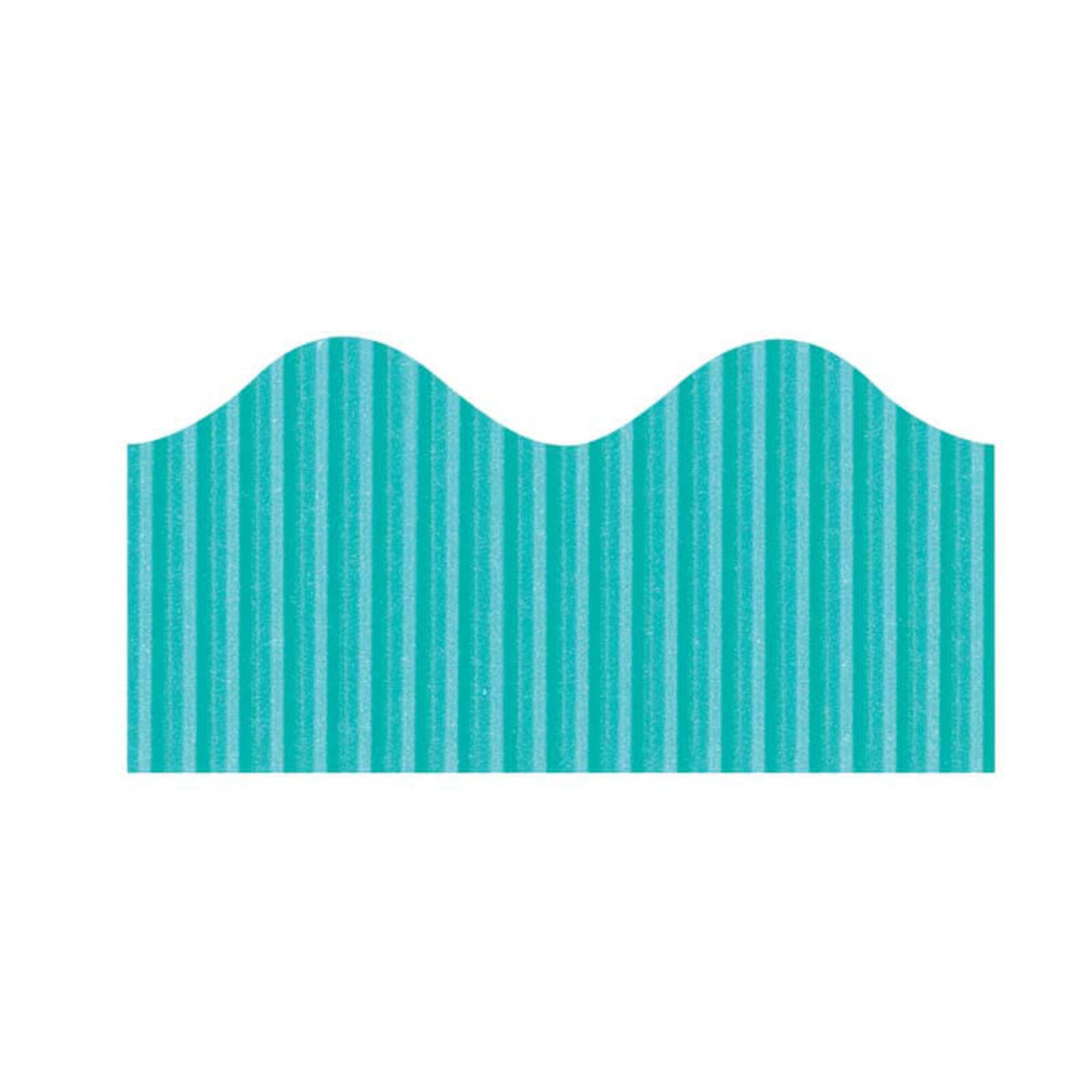 Scalloped Fadeless Corrugated Border Rolls