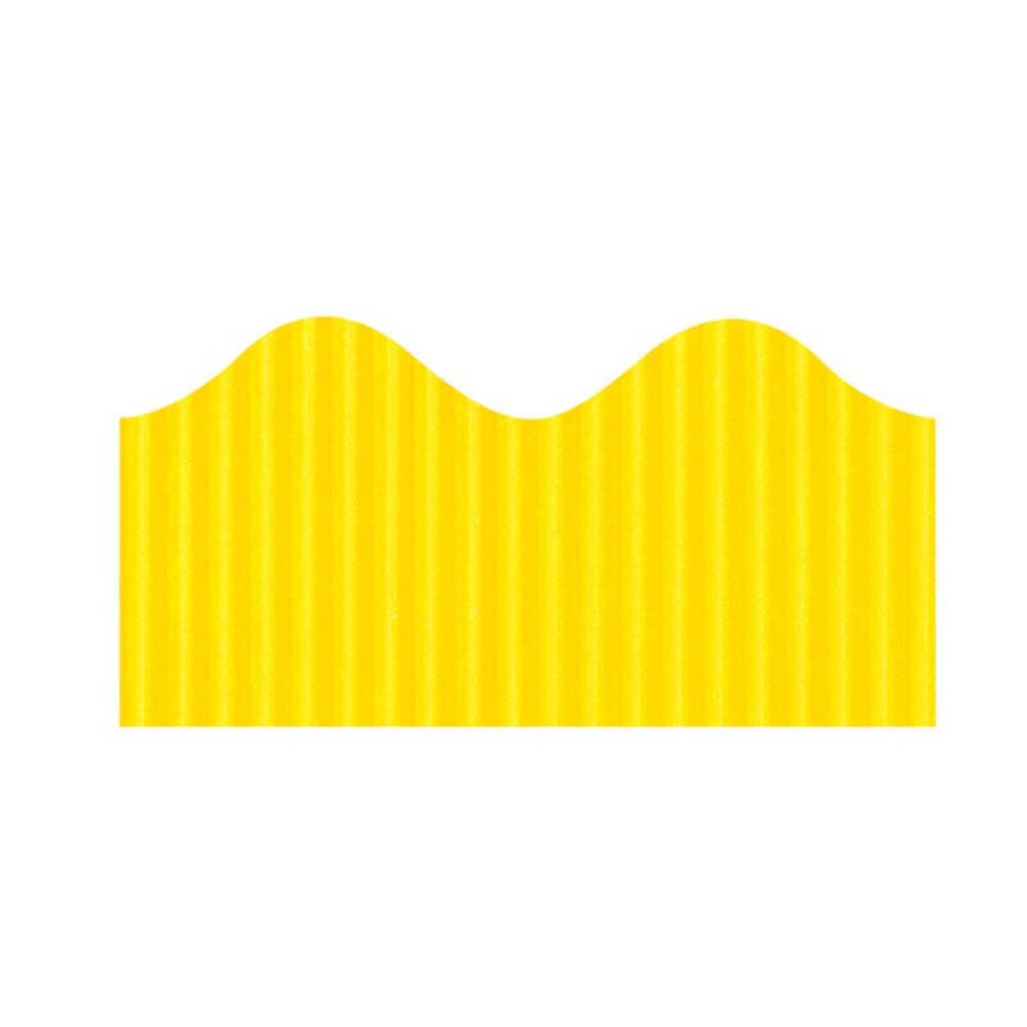 Scalloped Fadeless Corrugated Border Rolls