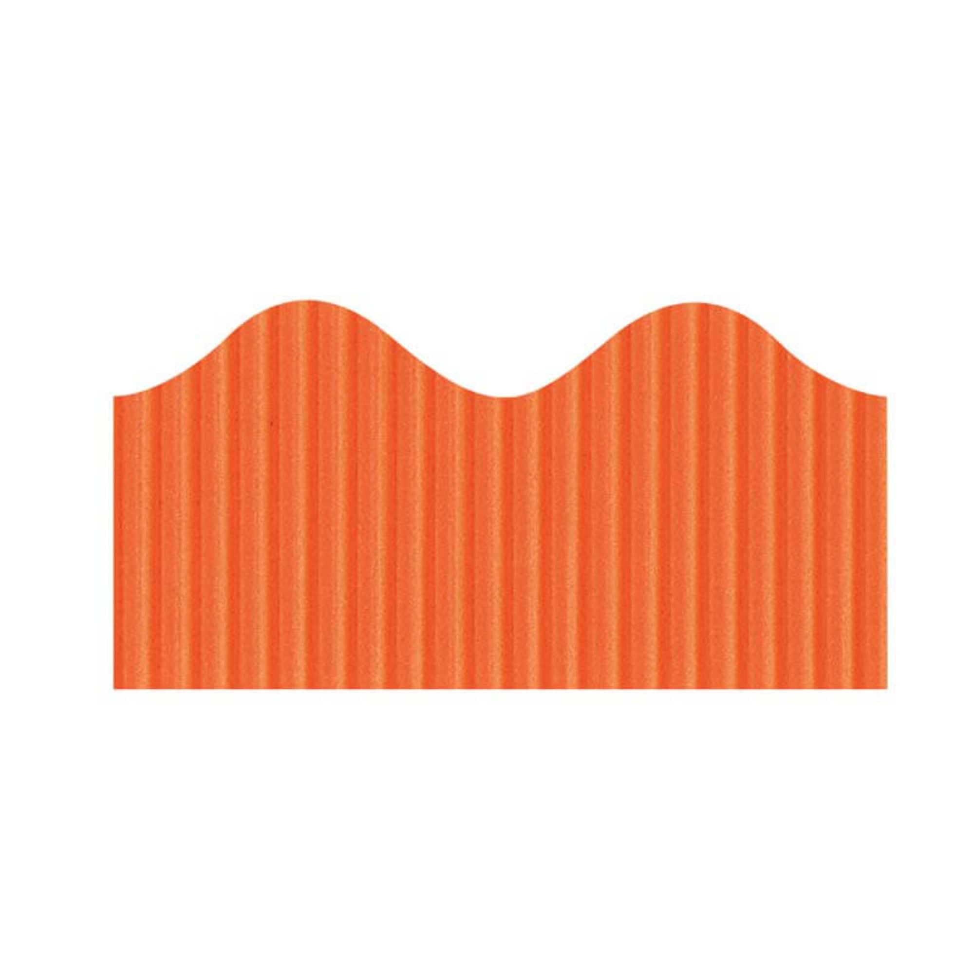 Scalloped Fadeless Corrugated Border Rolls