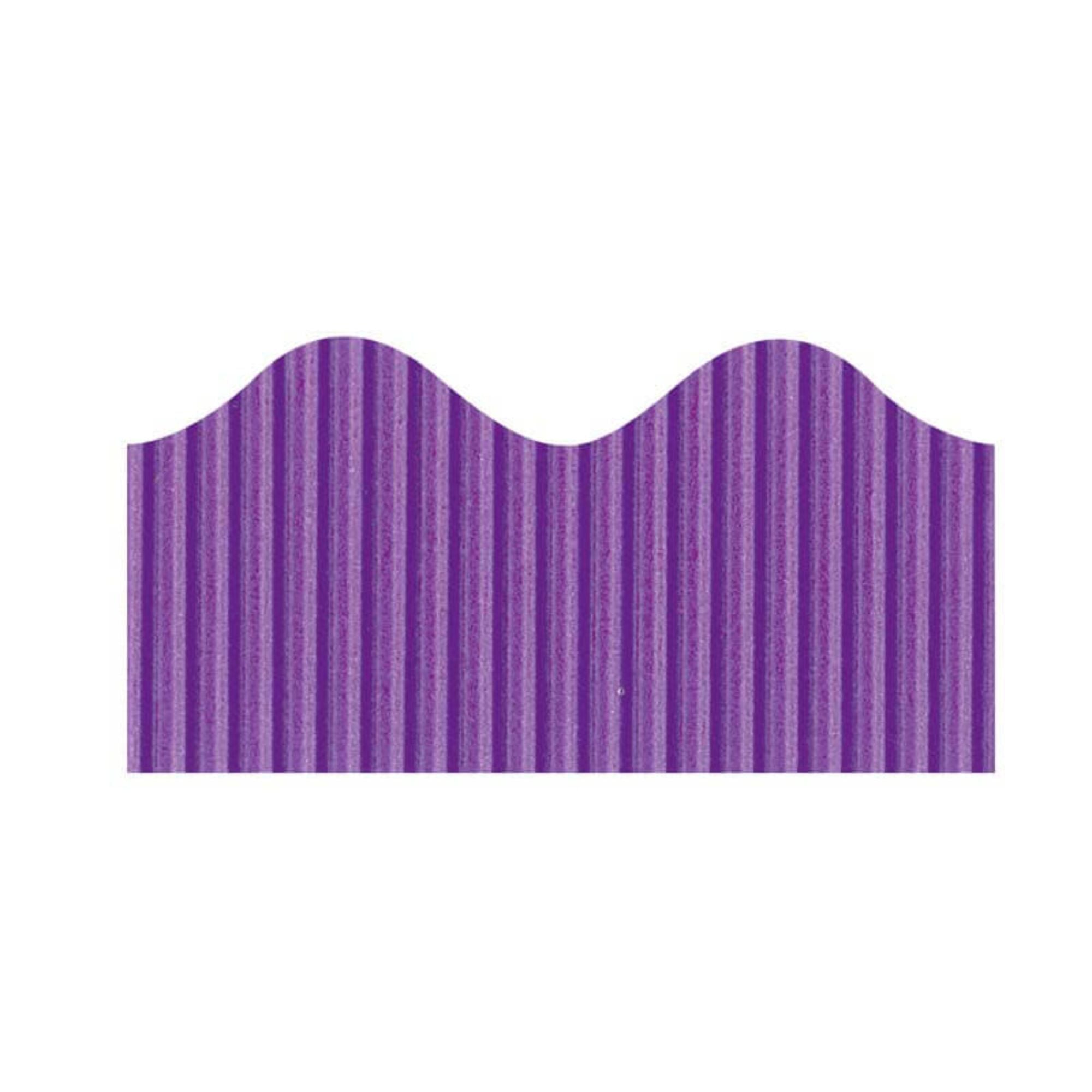 Scalloped Fadeless Corrugated Border Rolls