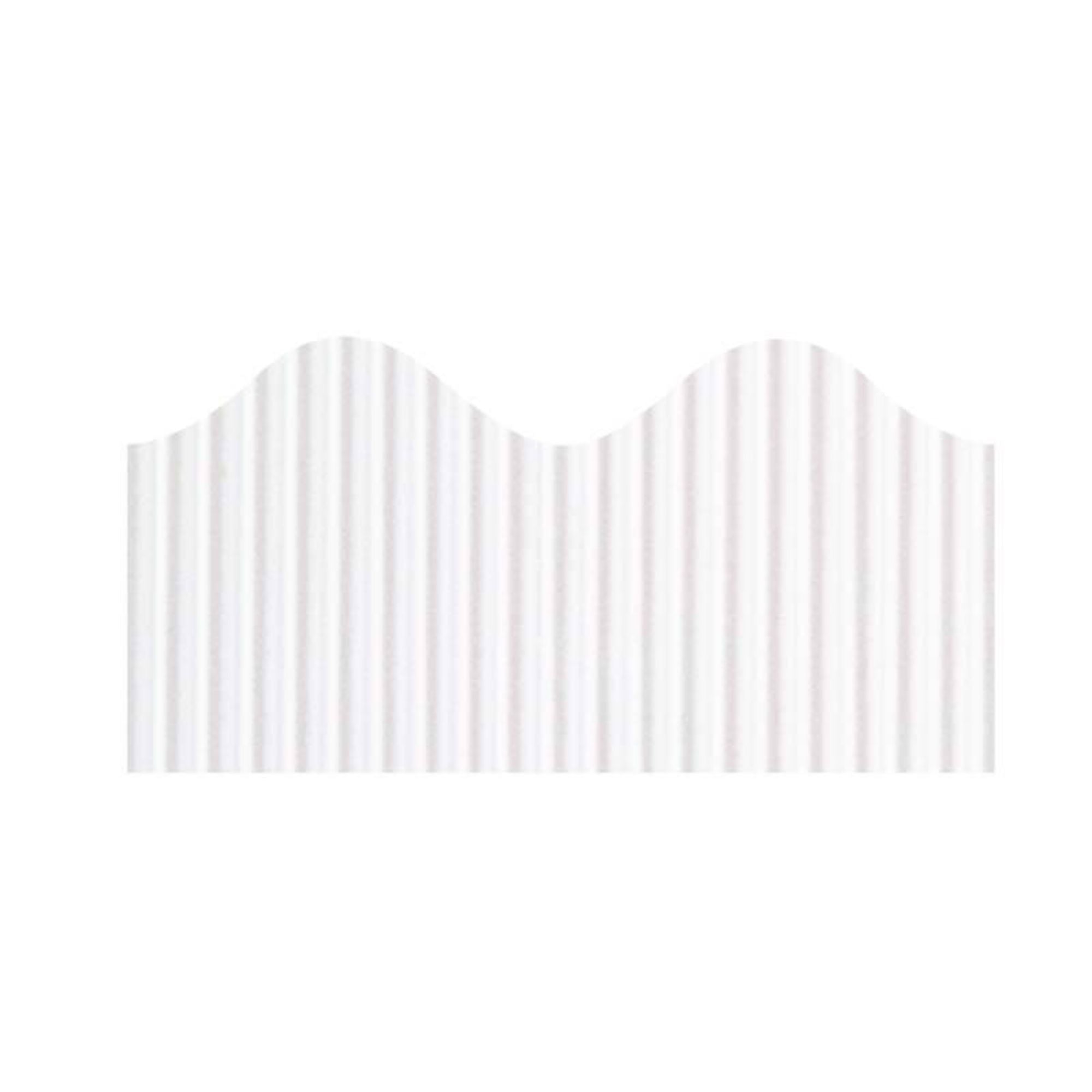 Scalloped Fadeless Corrugated Border Rolls