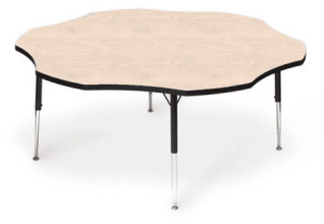 Early Years Height Adjustable Flower Table