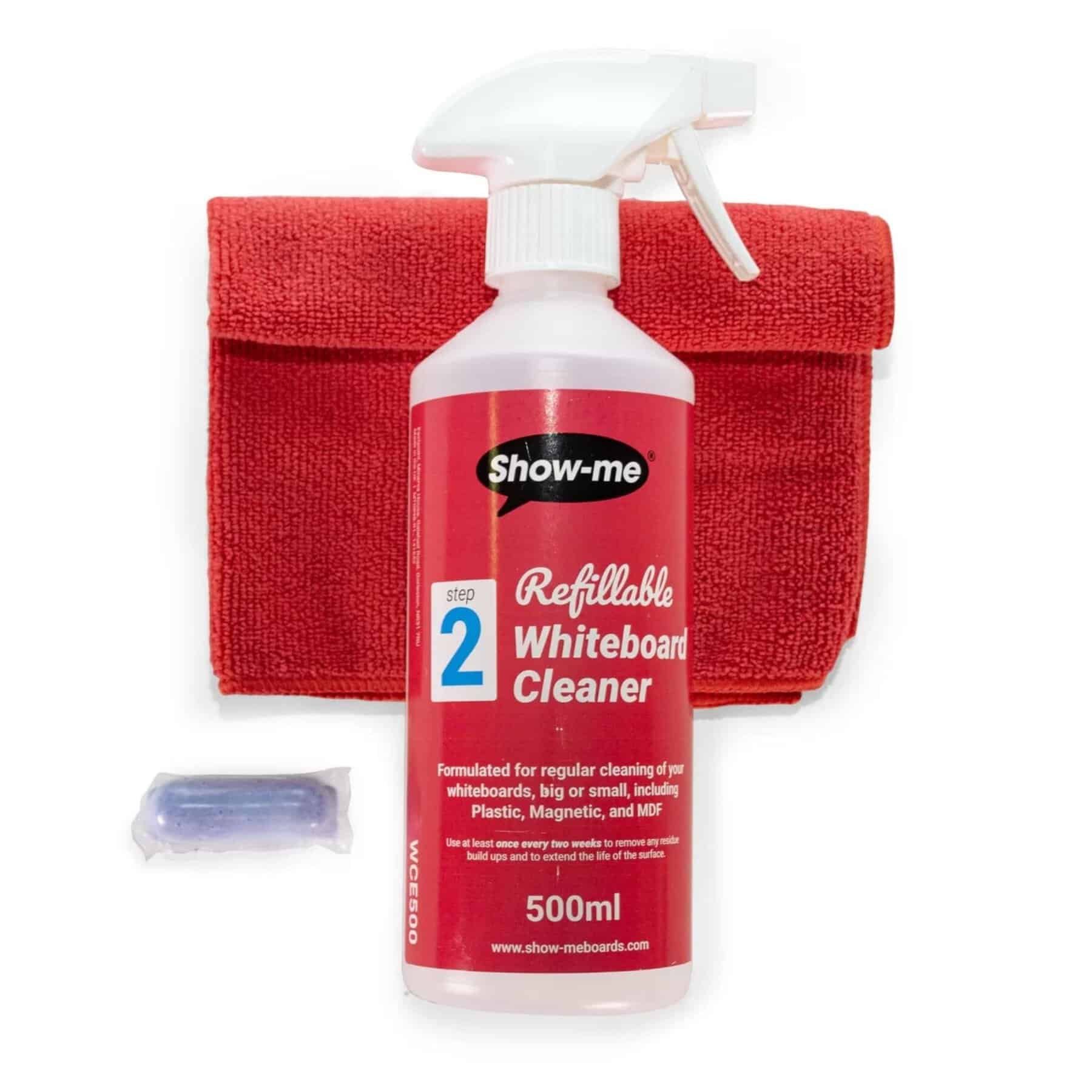 Show-me 4-Step Whiteboard Cleaning Starter Set