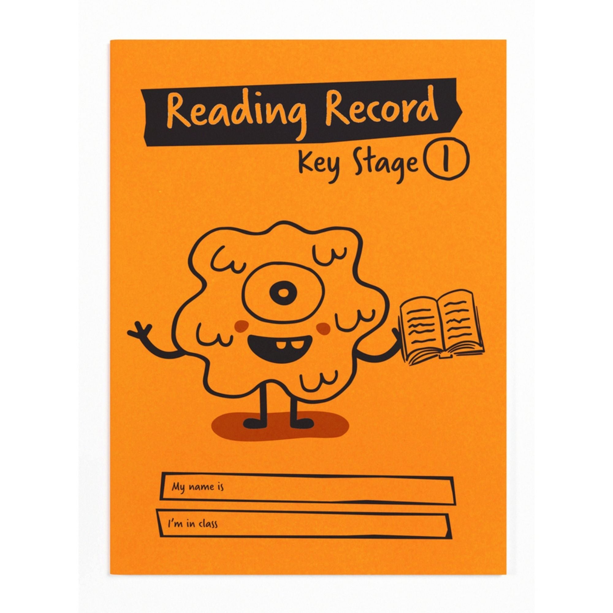 Silvine Reading Record Books KS1 - Orange - Pk30