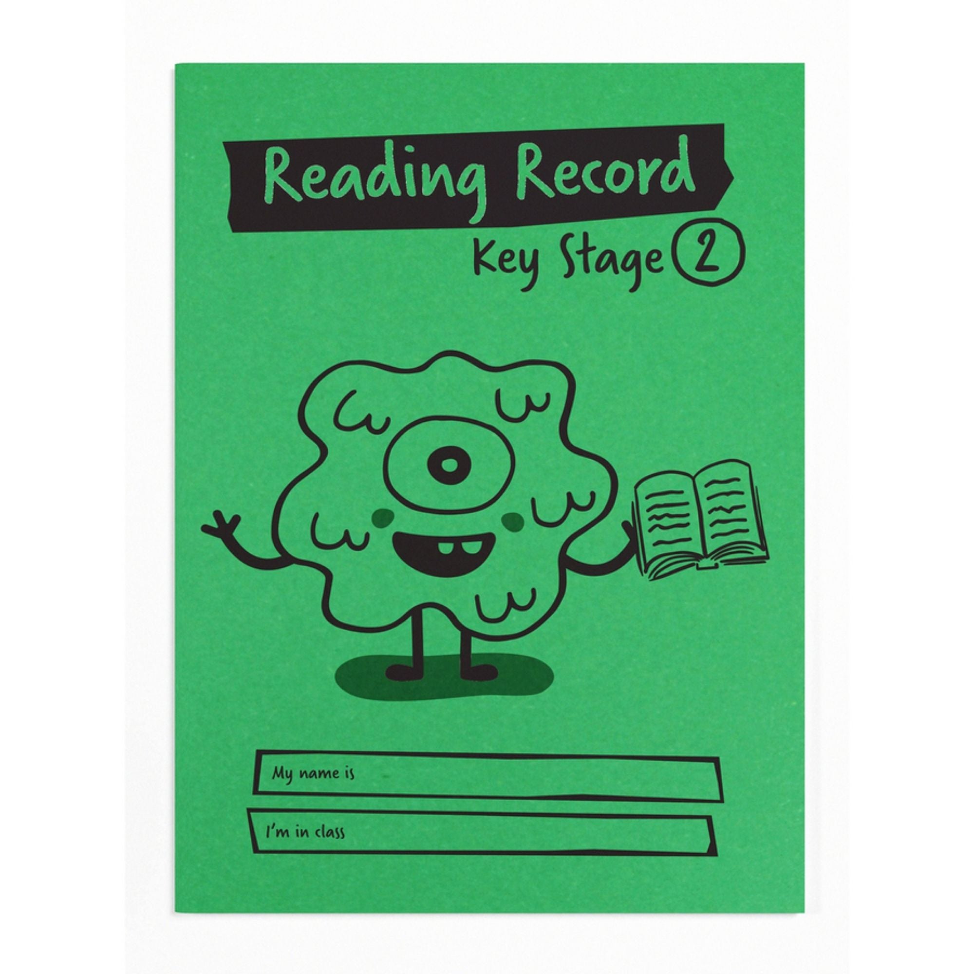 Silvine Reading Record Books KS2 - Green - Pk30