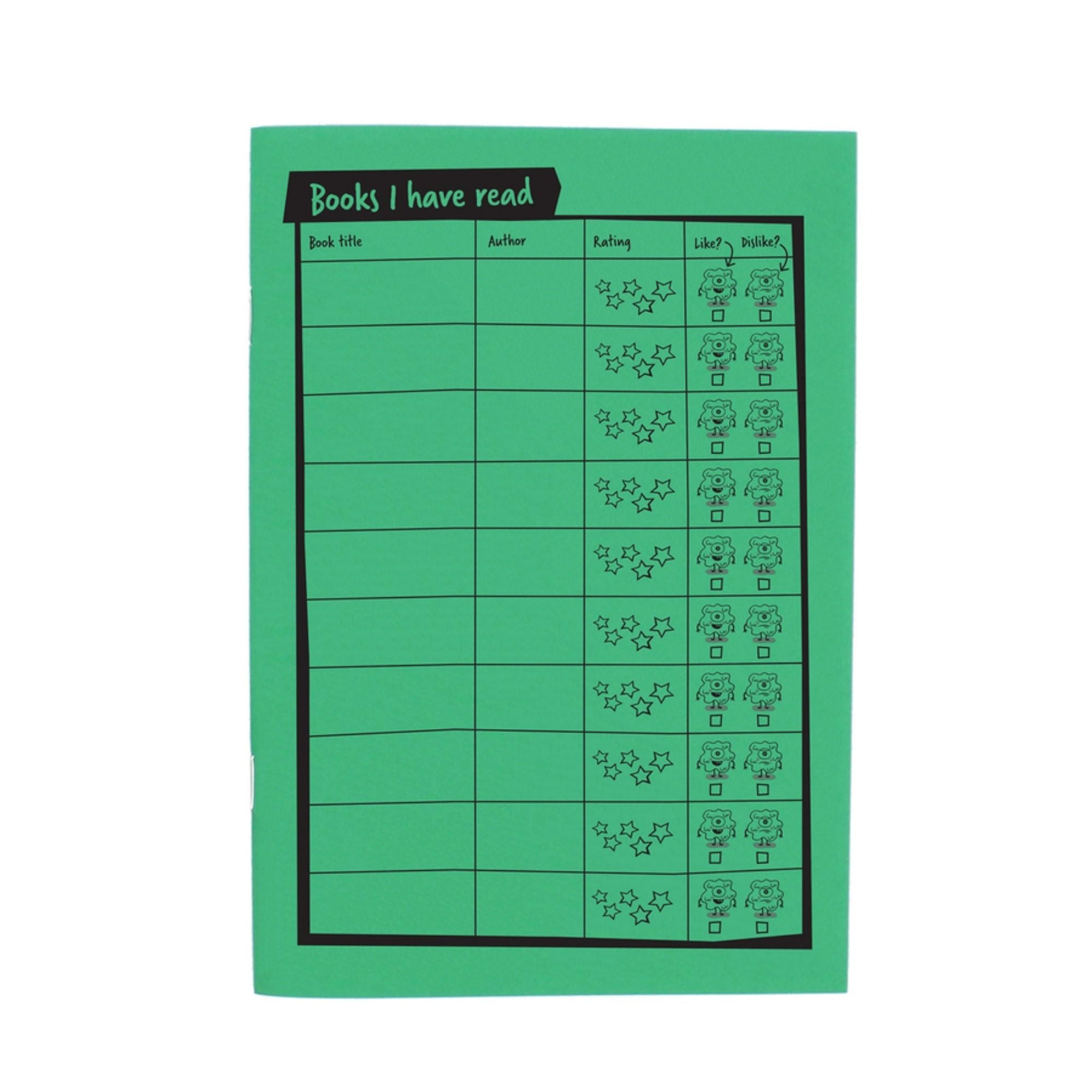 Silvine Reading Record Books KS2 - Green - Pk30