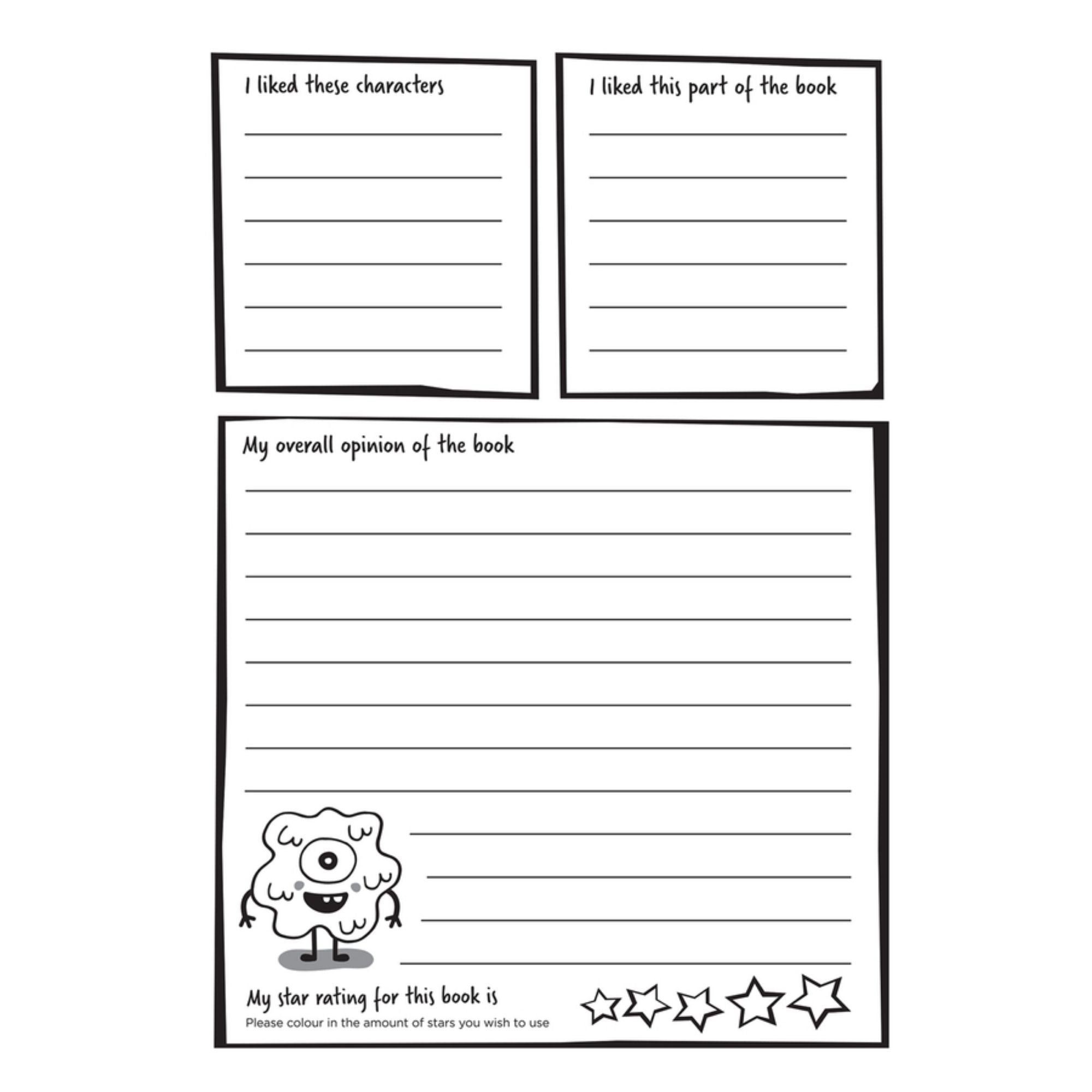 Silvine Reading Record Books KS2 - Green - Pk30