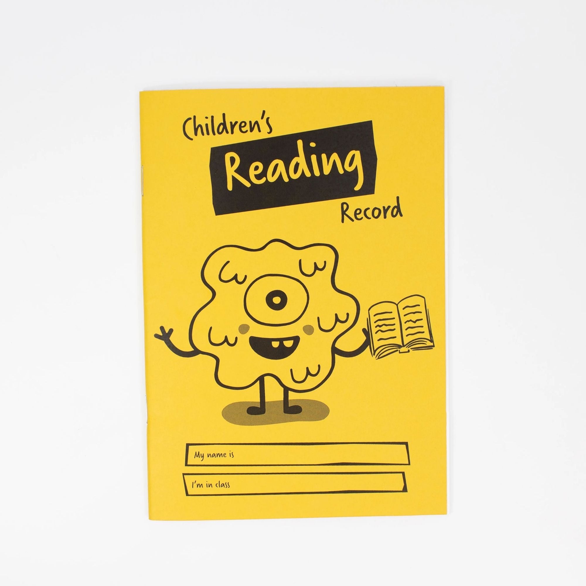 Silvine Reading Record Books - Yellow - Pk25