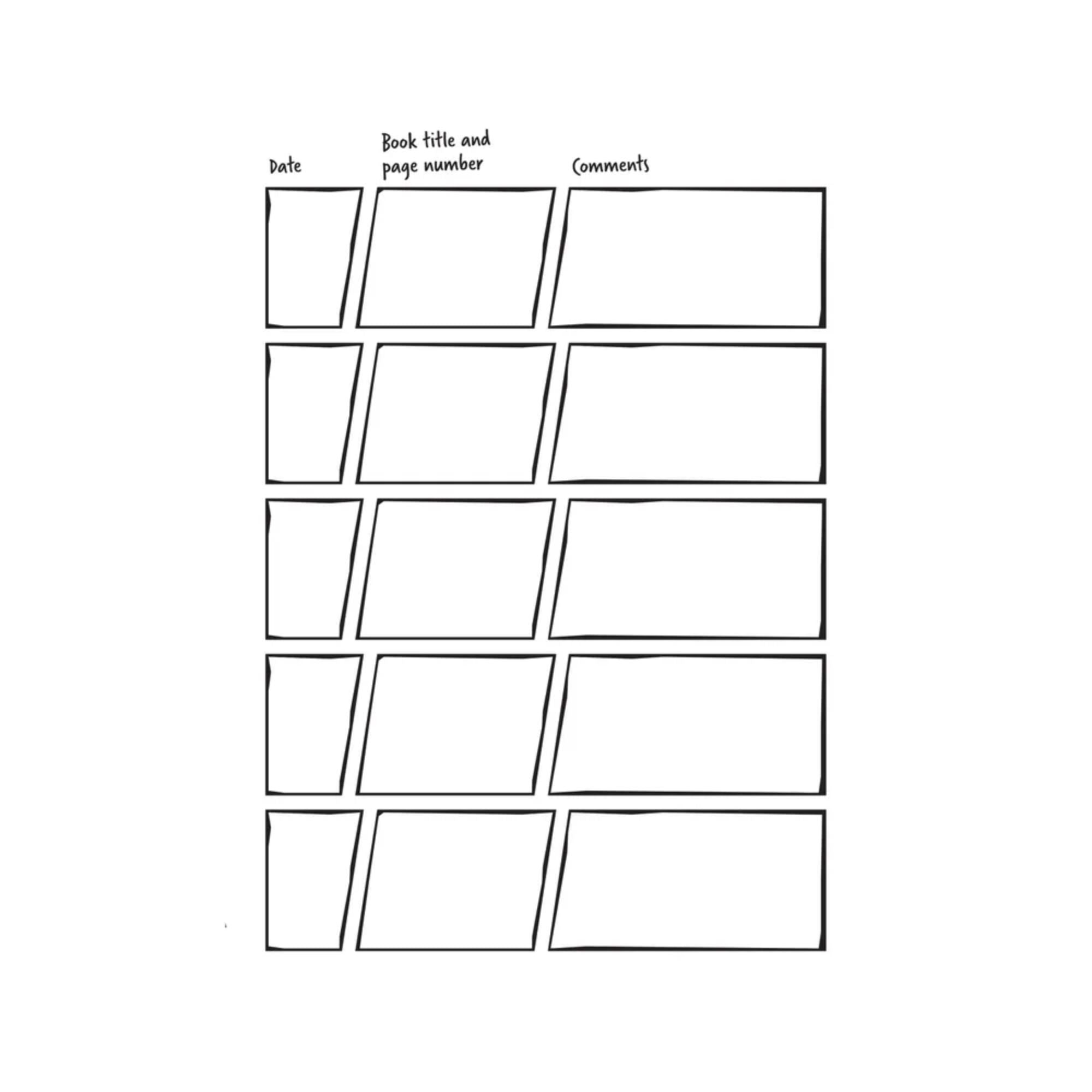 Silvine Reading Record Books - Yellow - Pk25