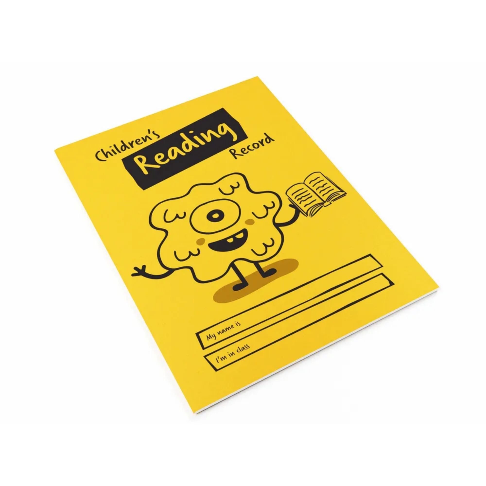 Silvine Reading Record Books - Yellow - Pk25