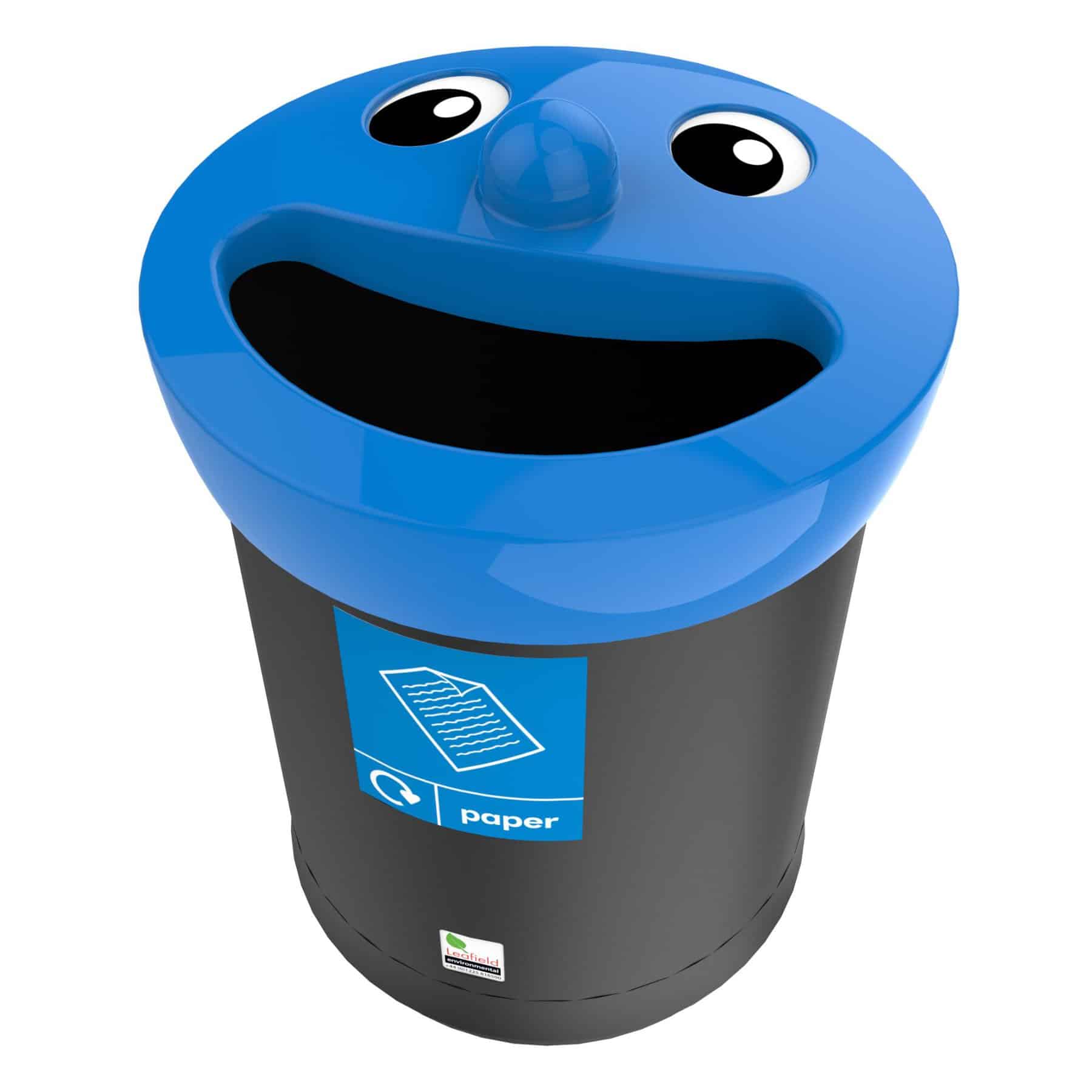 Smiley Face Novelty Children's School Bins 52L