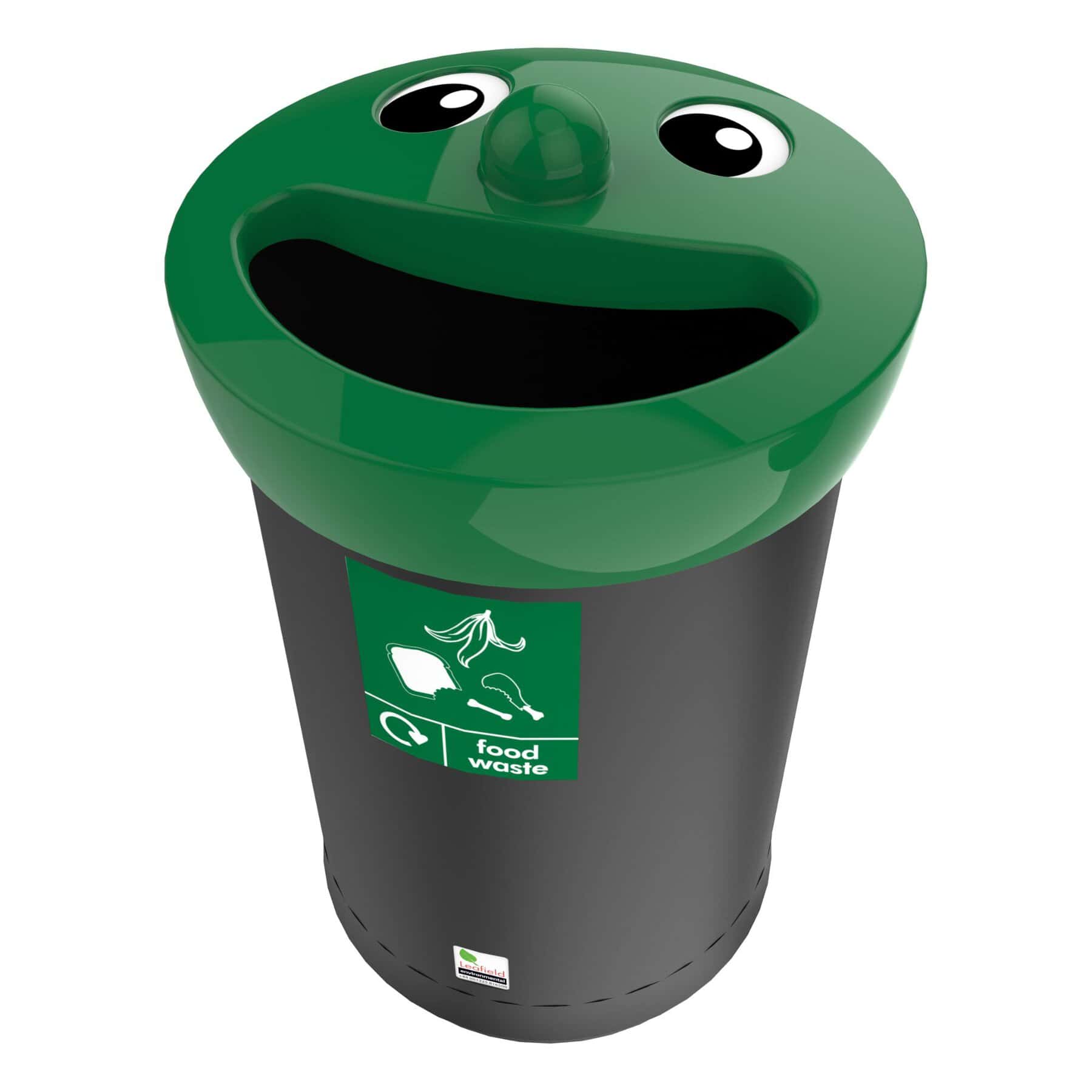 Smiley Face Novelty Children's School Bins 52L