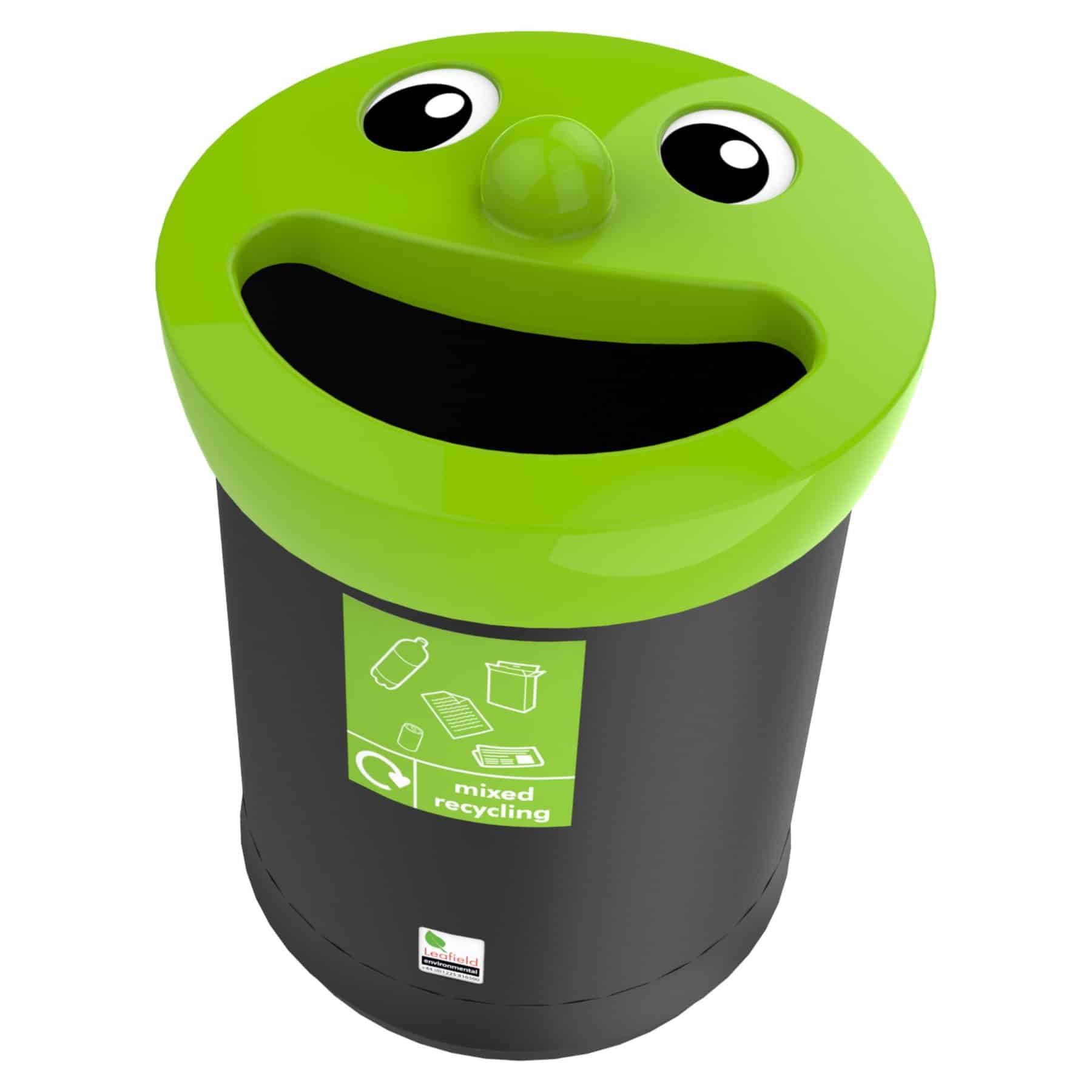 Smiley Face Novelty Children's School Bins 52L
