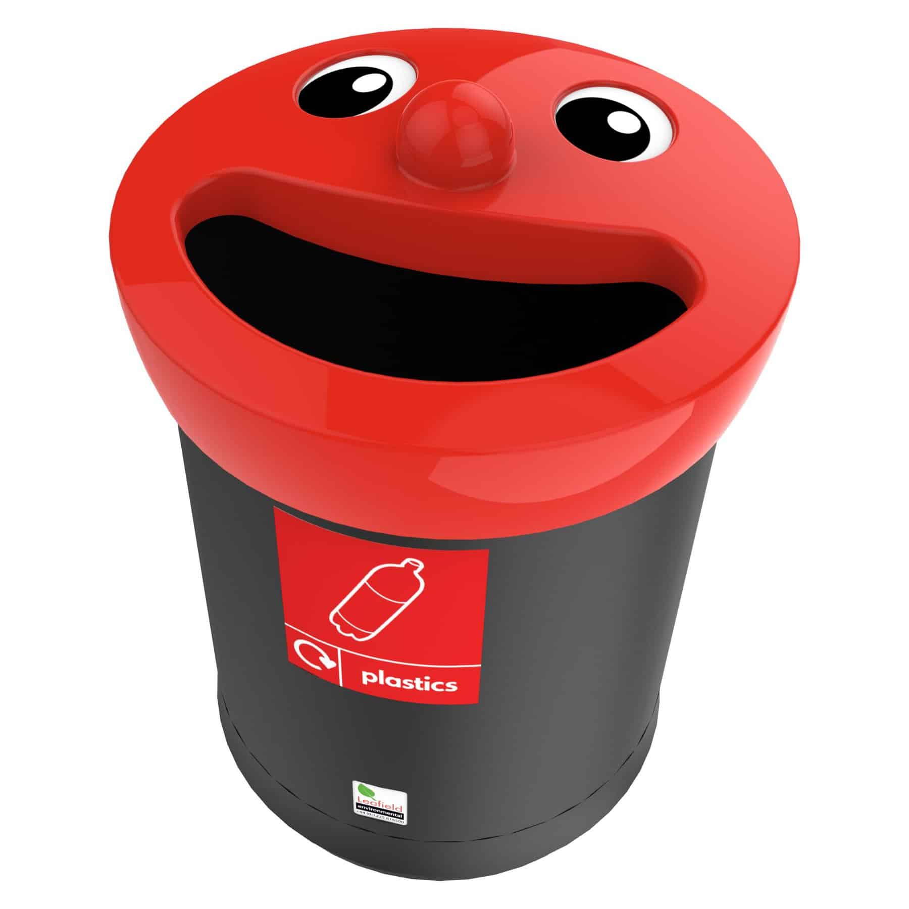 Smiley Face Novelty Children's School Bins 52L