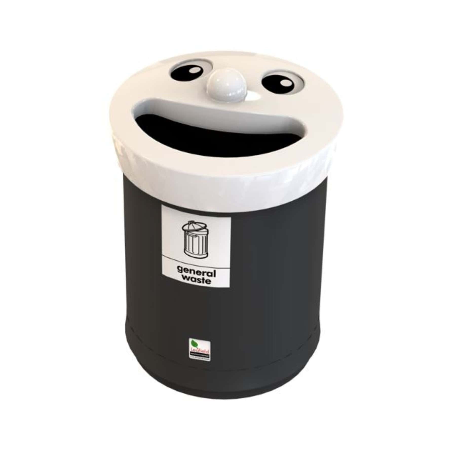 Smiley Face Novelty Children's School Bins 52L