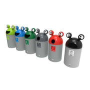Space Invader Outdoor Children's Bin For Schools 84L