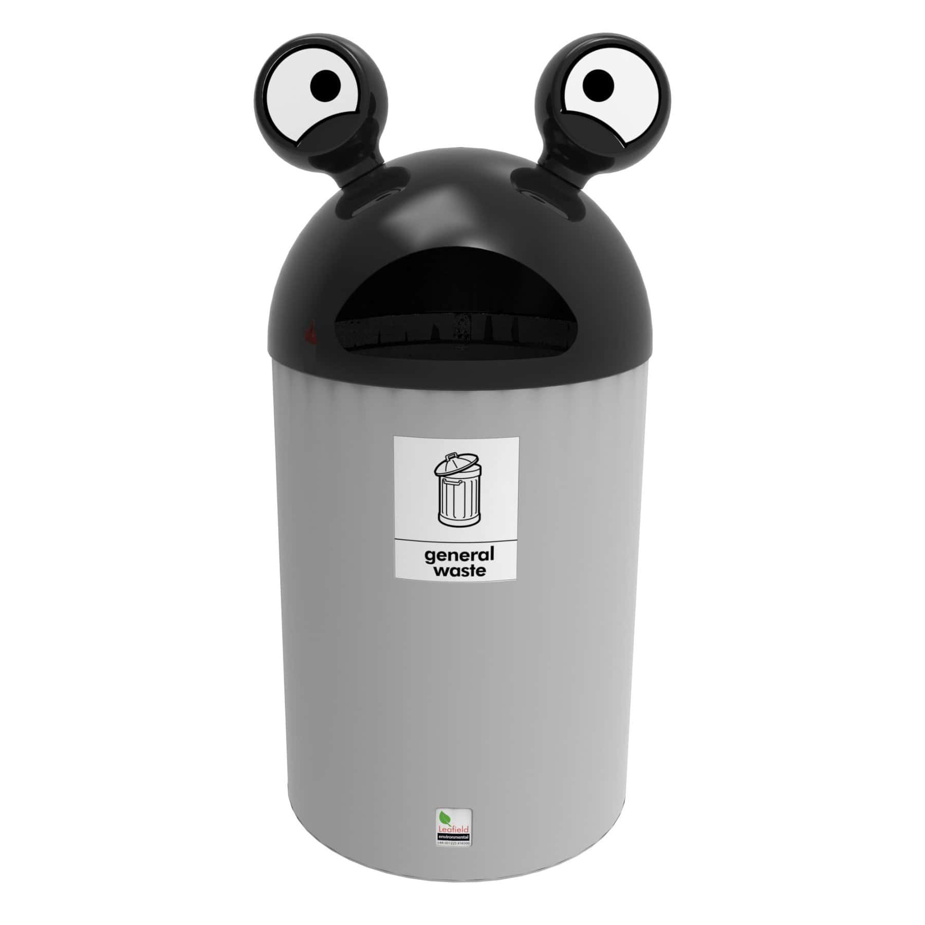 Space Invader Outdoor Children's Bin For Schools 84L