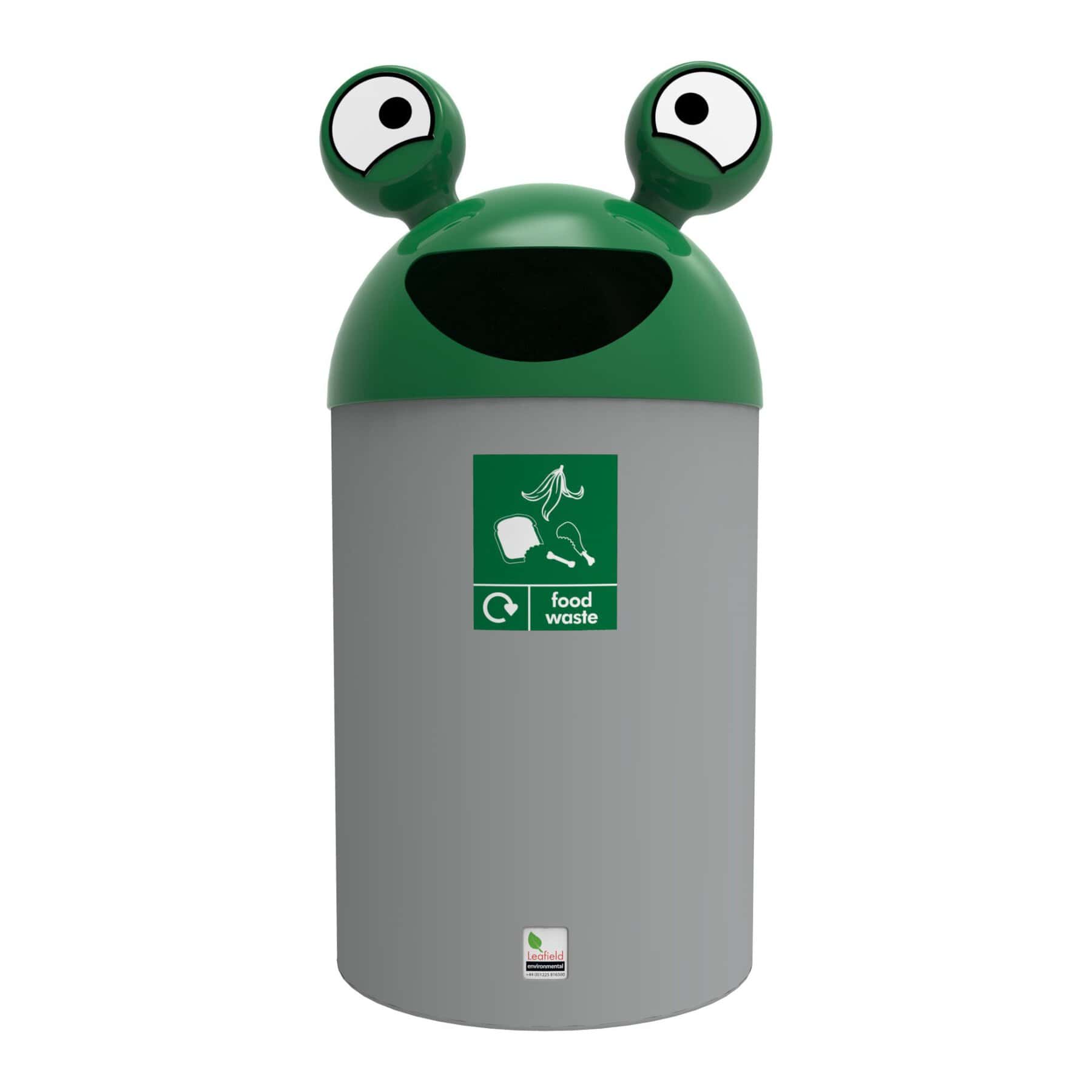 Space Invader Outdoor Children's Bin For Schools 84L