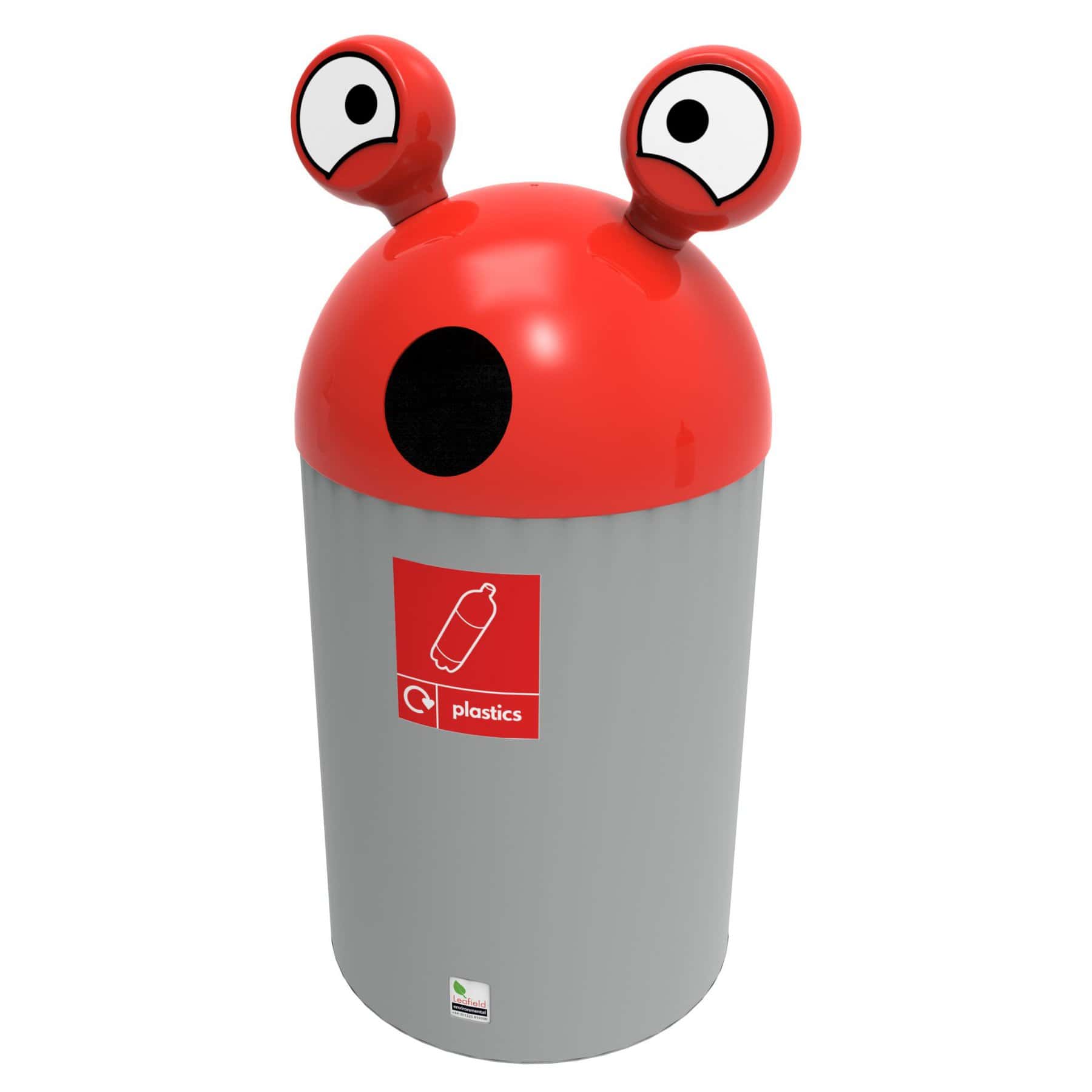 Space Invader Outdoor Children's Bin For Schools 84L