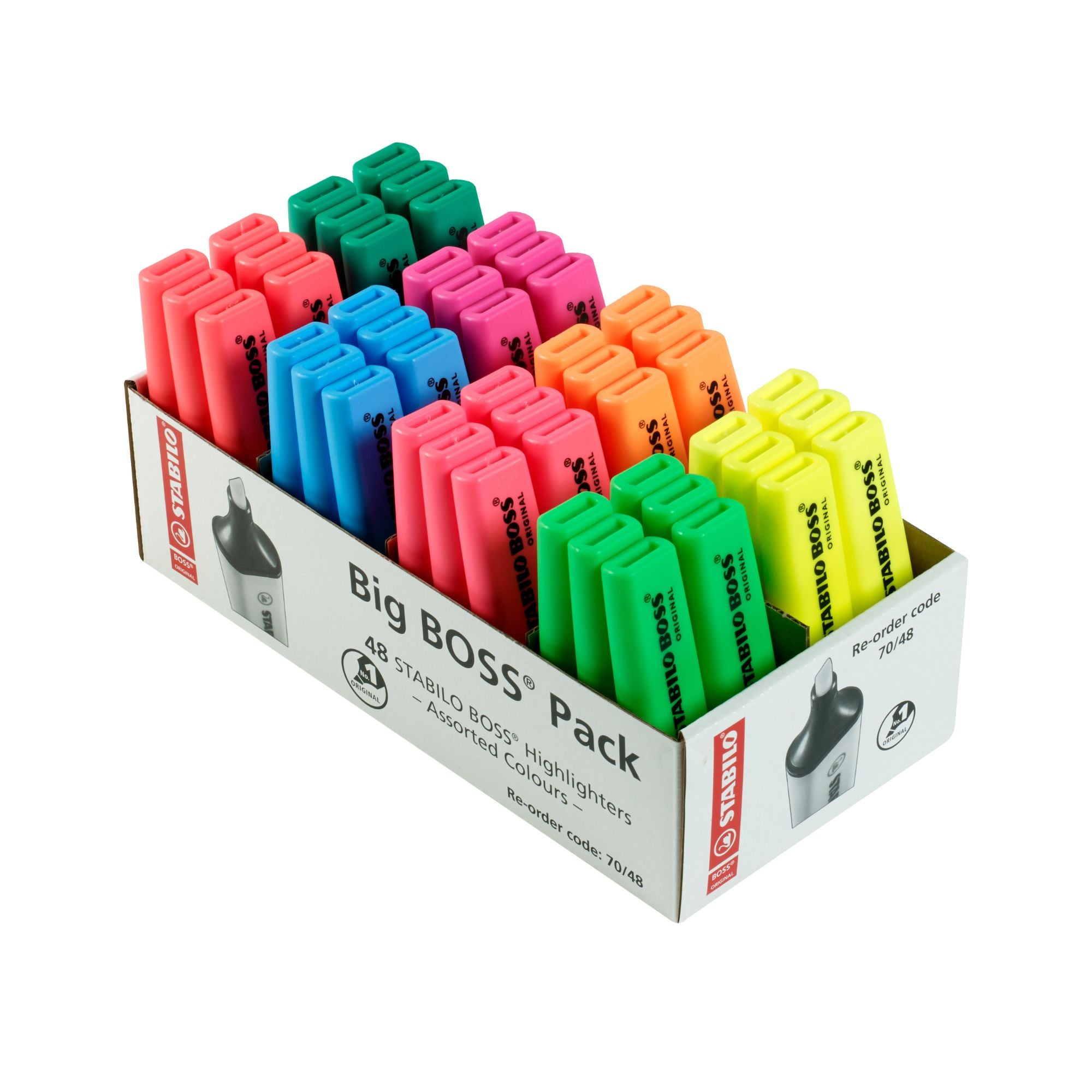 Stabilo Boss Highlighter Classpack - Pk48
