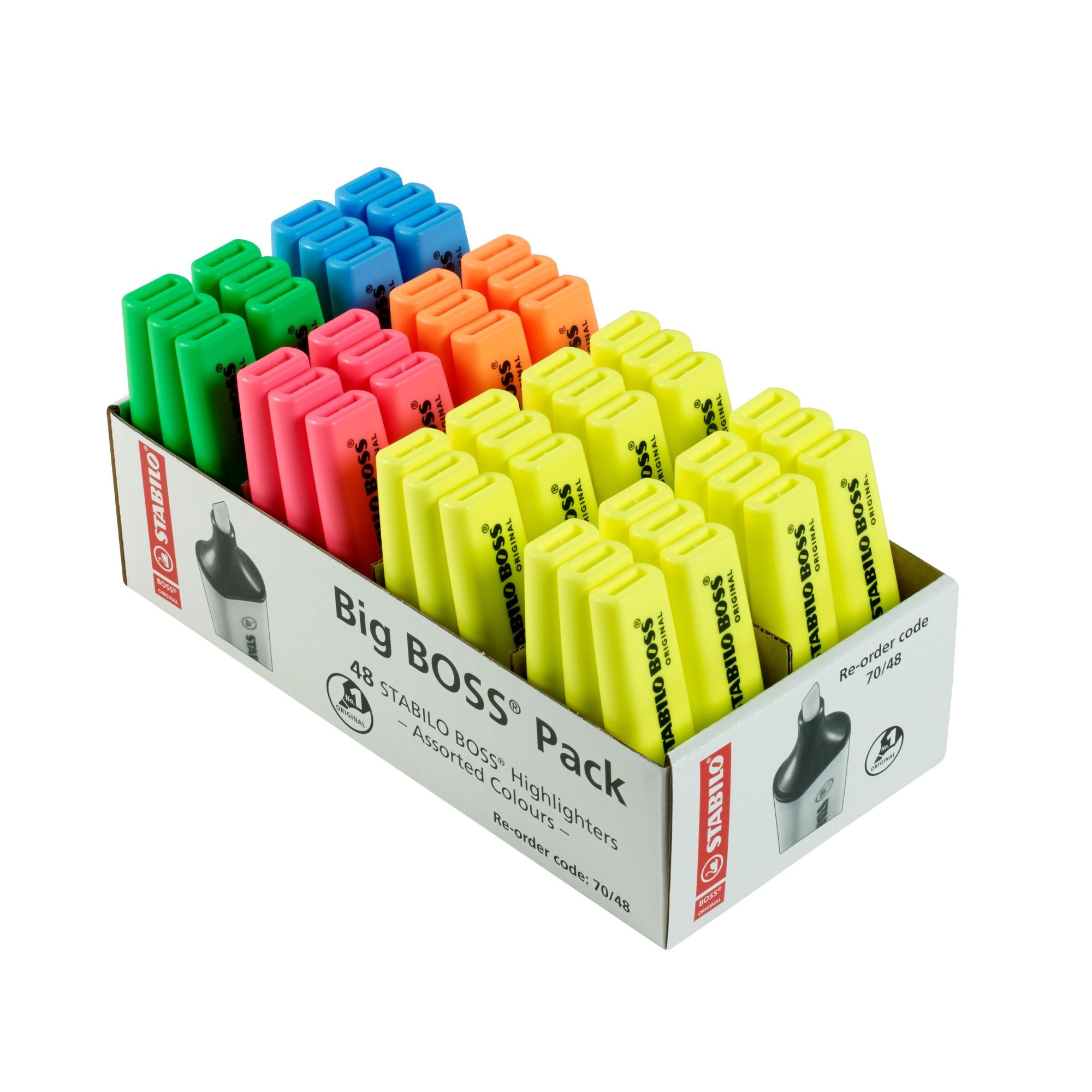 Stabilo Boss Highlighter Classpack - Pk48