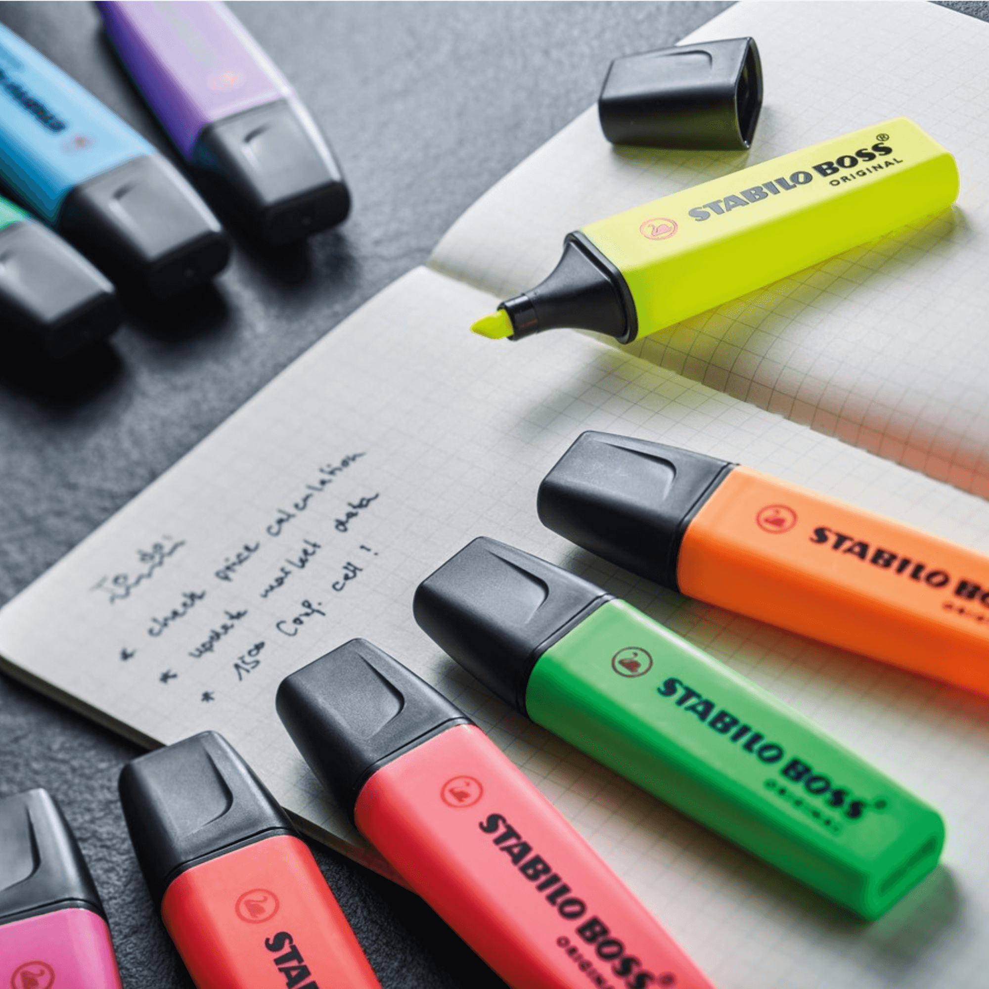 Highlighter - Stabilo Boss Original - Pack of 10