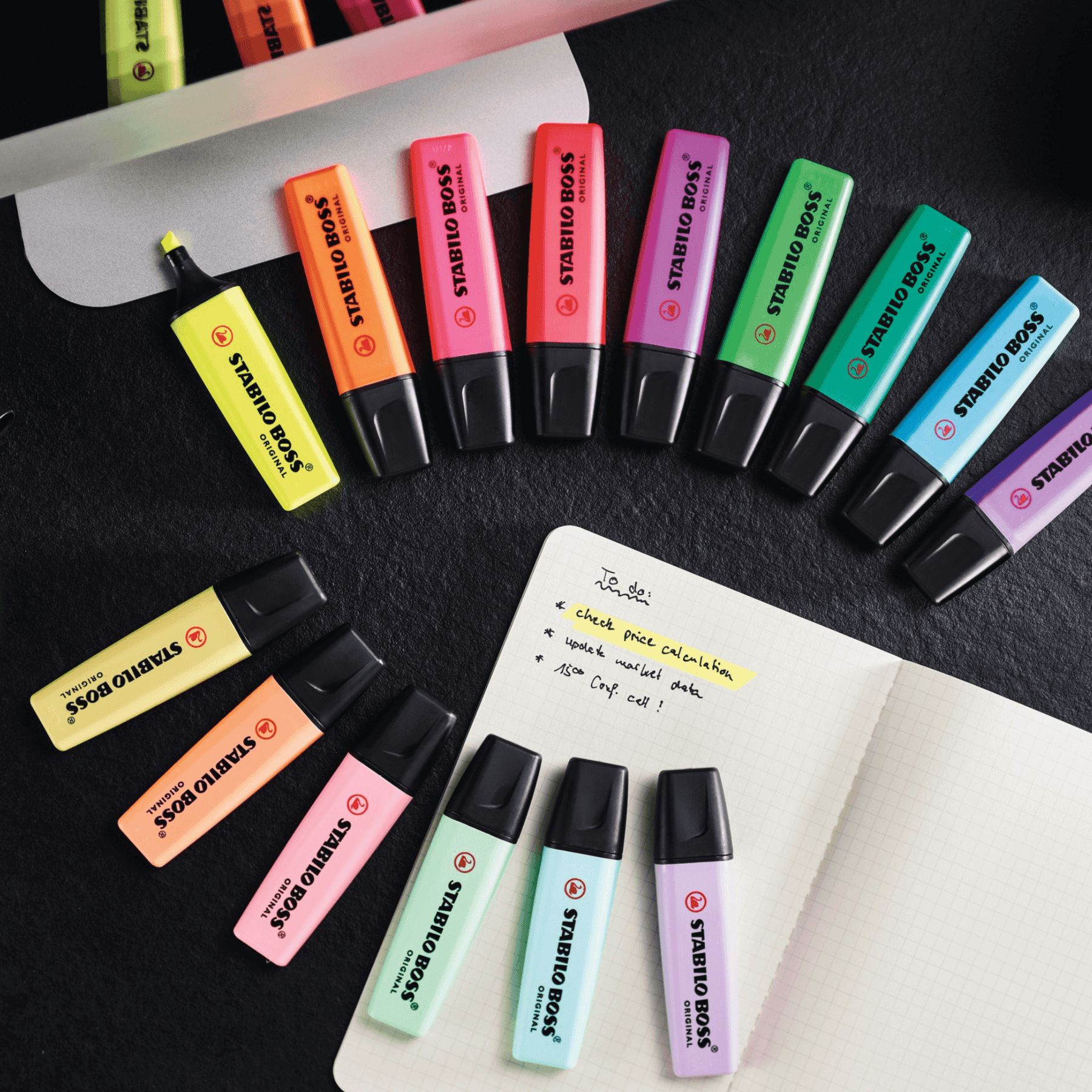 Highlighter - Stabilo Boss Original - Pack of 10