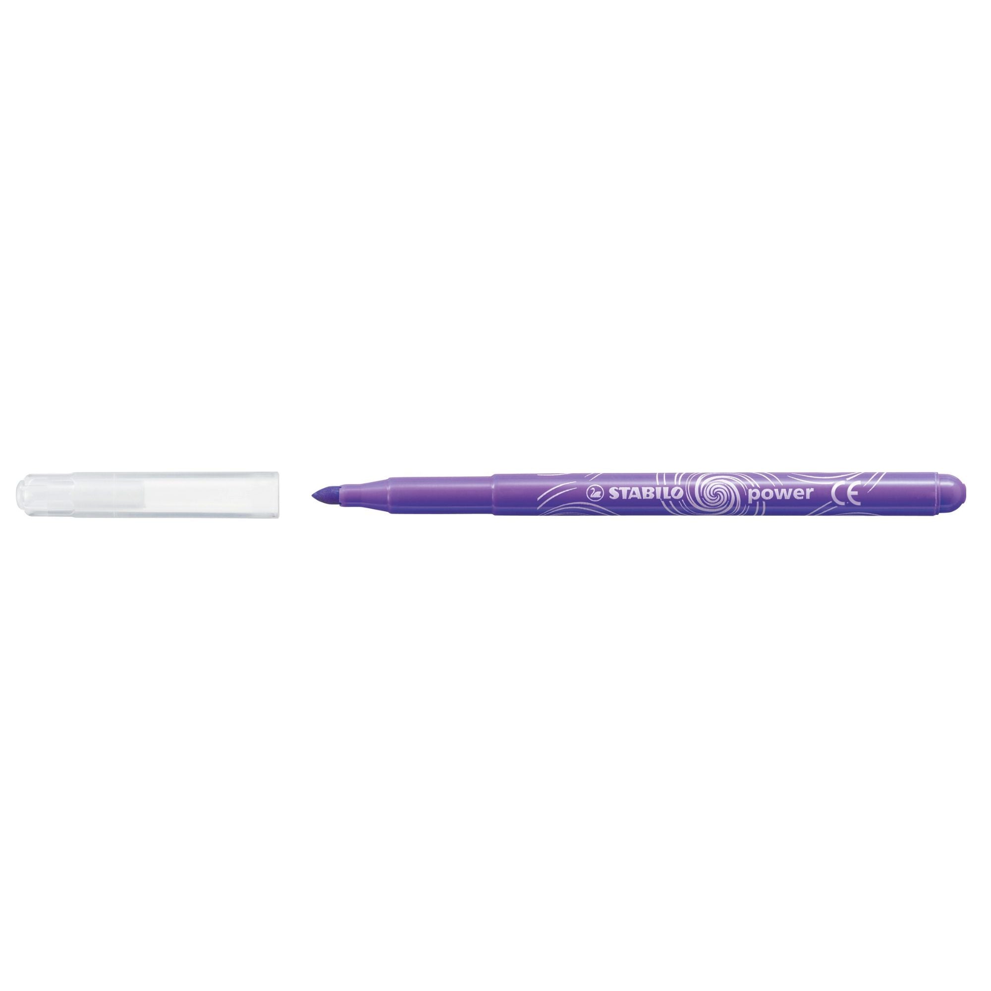 Stabilo Power Broad Felt Tip Pens Assorted