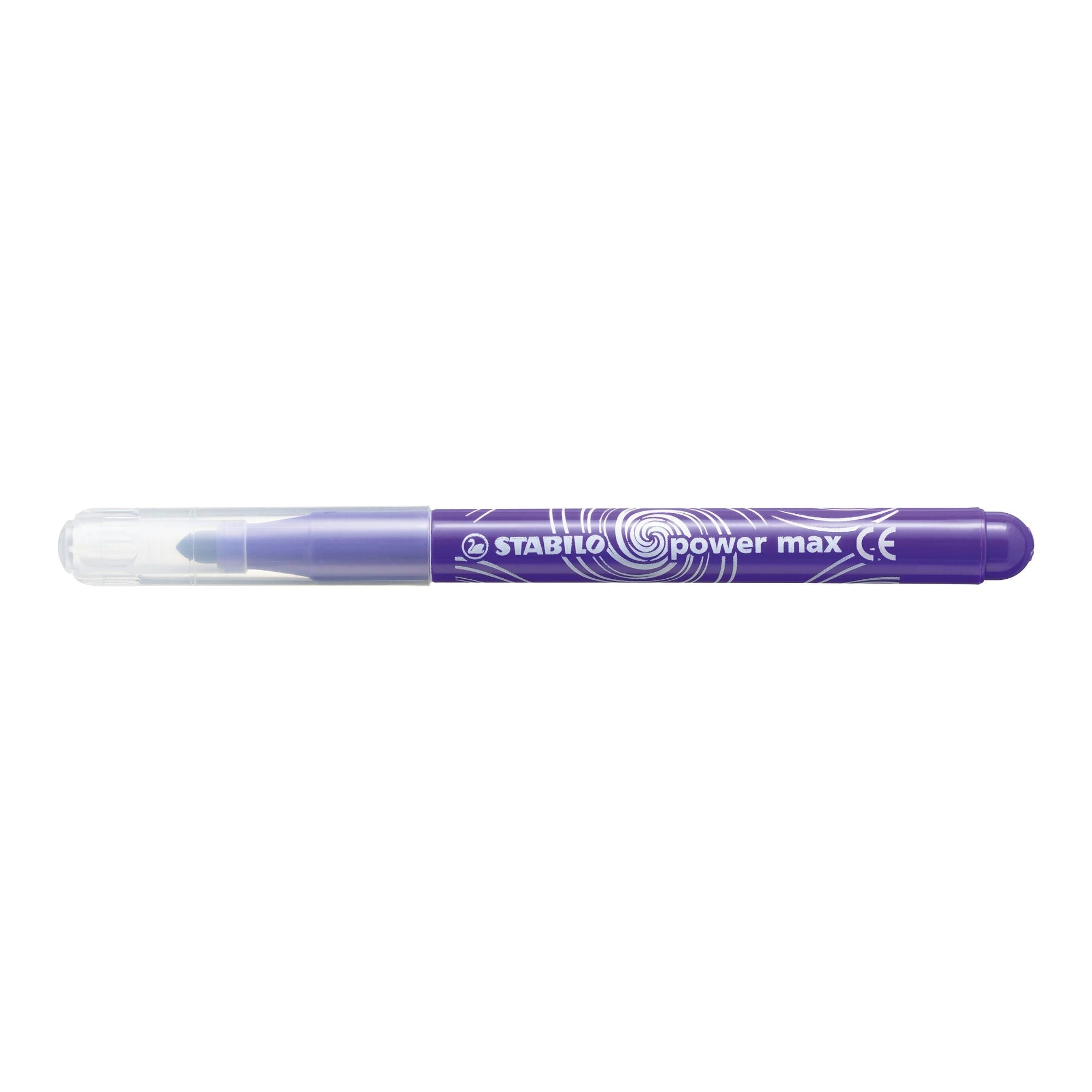 STABILO Power Max Broad Felt Tips Classpack in Tray - Pk96