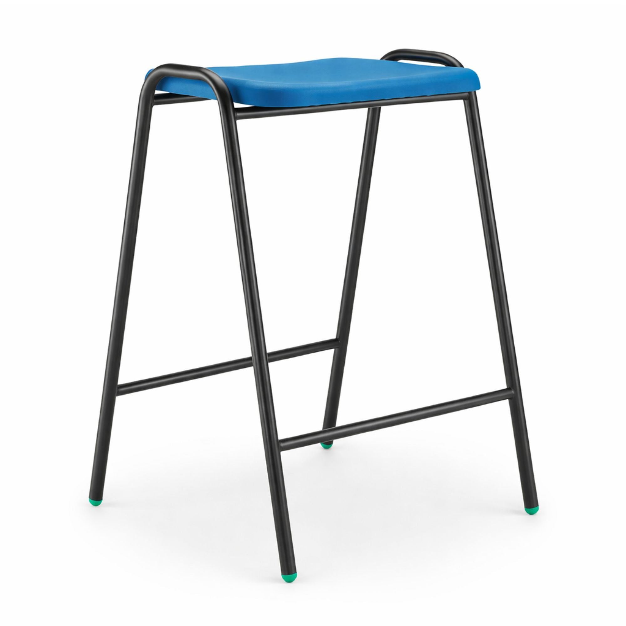 Rectangular Polypropylene Stacking Stool