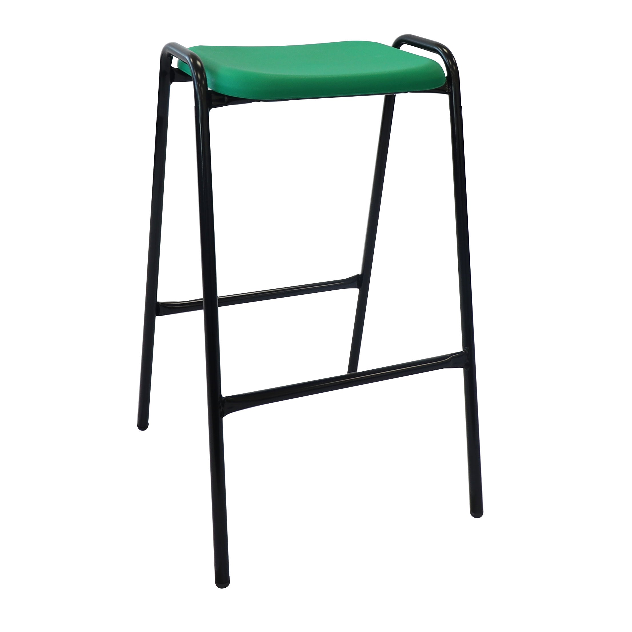 Rectangular Polypropylene Stacking Stool