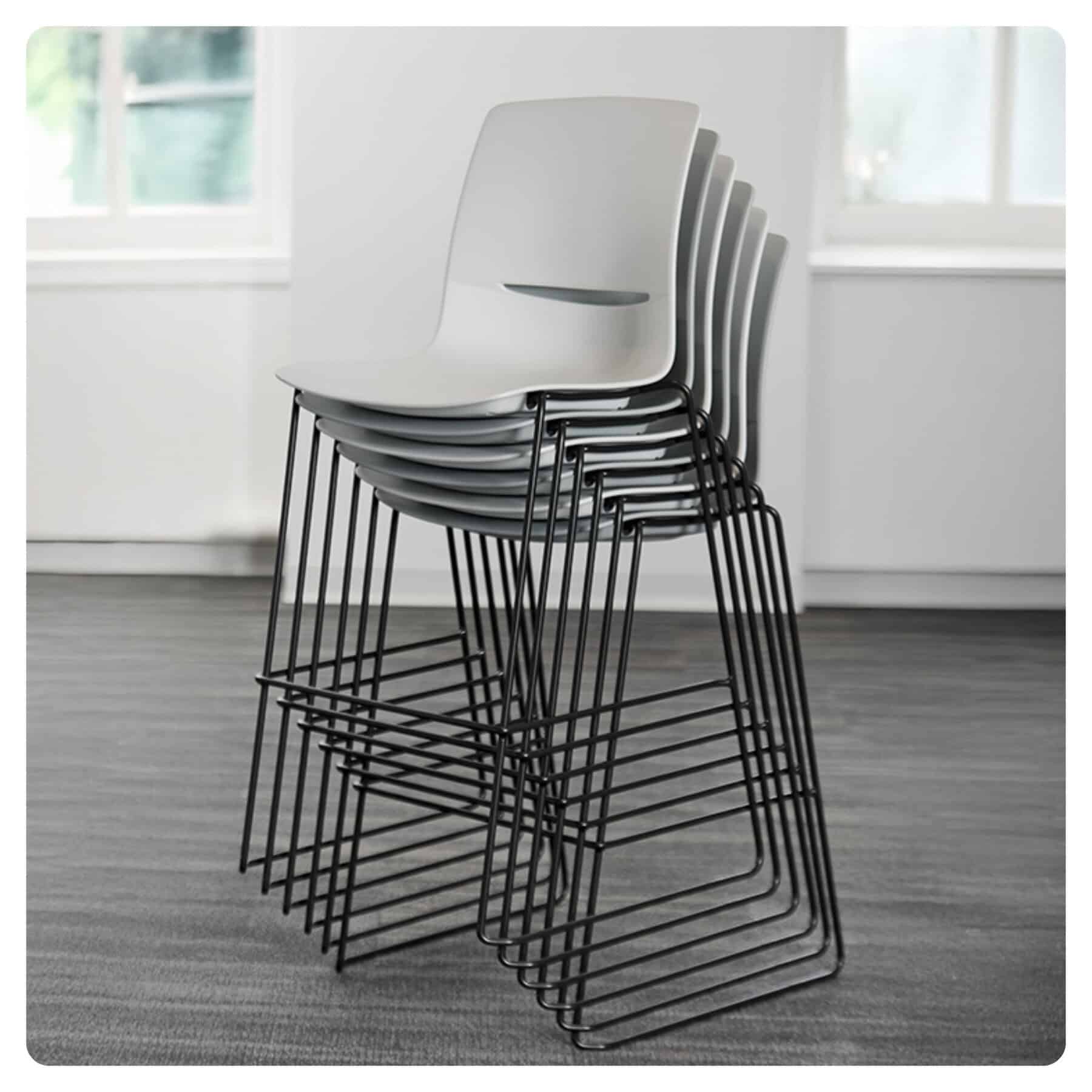 Spotlight High Density Skid Base Stool