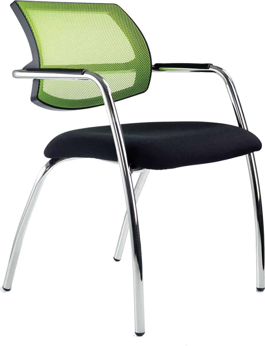 Saturn 4 Leg Meeting Chair