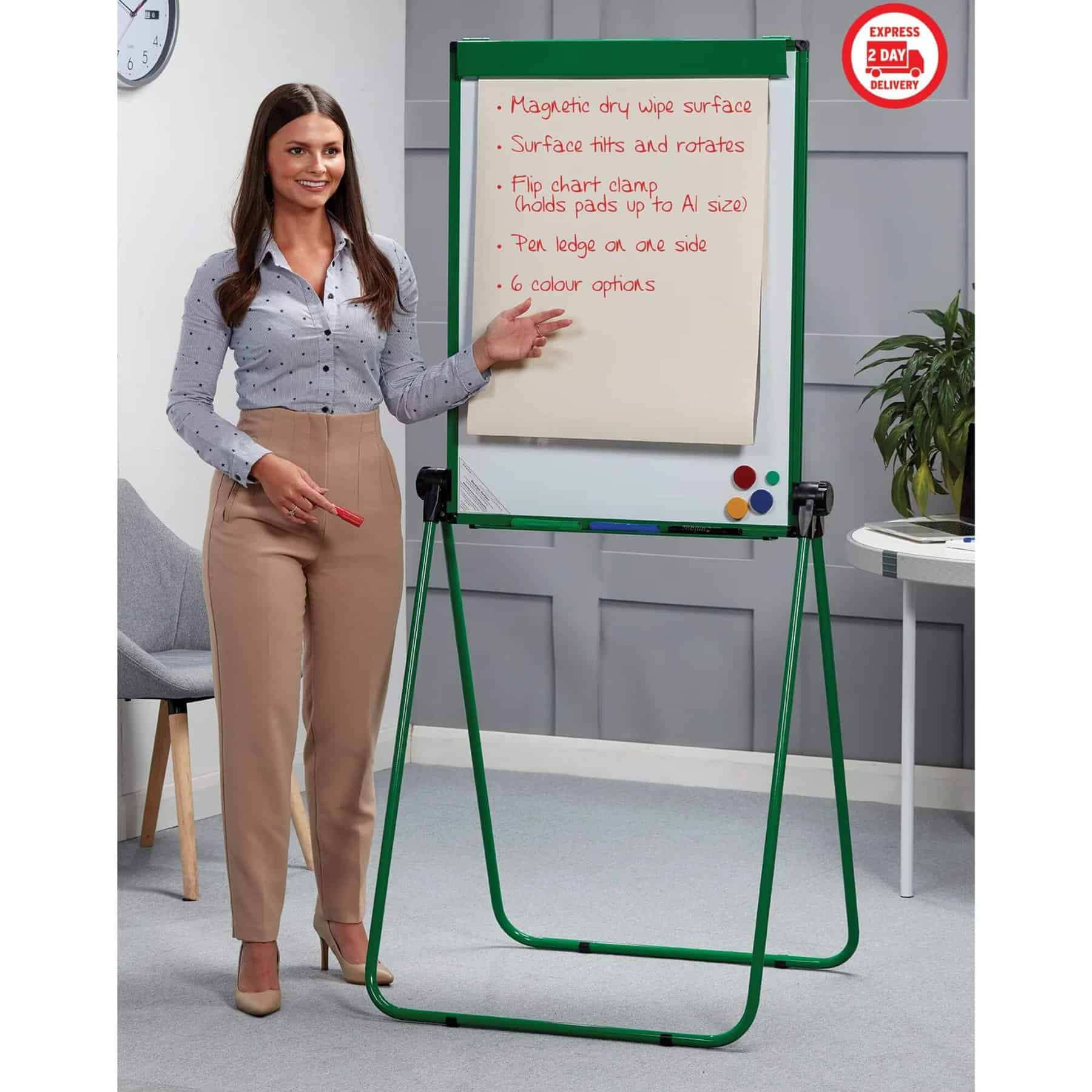 Ultramate Magnetic Loop Leg A1 Flip Chart Easel