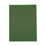 Odyssey Exercise Books A4+ 80 Page 10mm Ruled & Margin Dark Green - Pk50