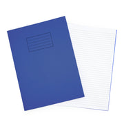 Odyssey Exercise Books A4+ 80 Page 8mm Ruled & Margin Dark Blue - Pk50
