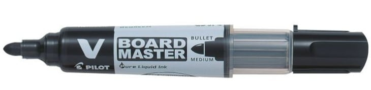 Pilot V-Board Master Drywipe Marker Bullet Tip Pens
