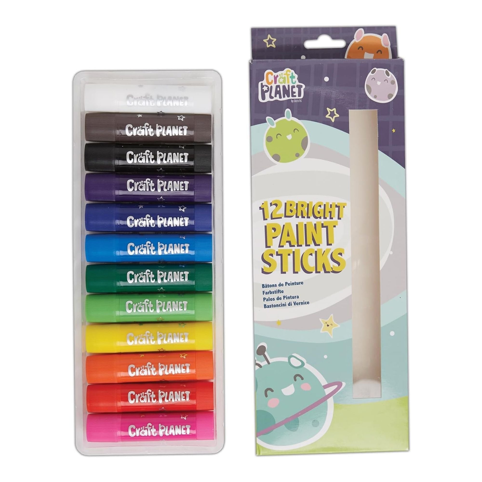 Washable Paint Sticks - Pk12