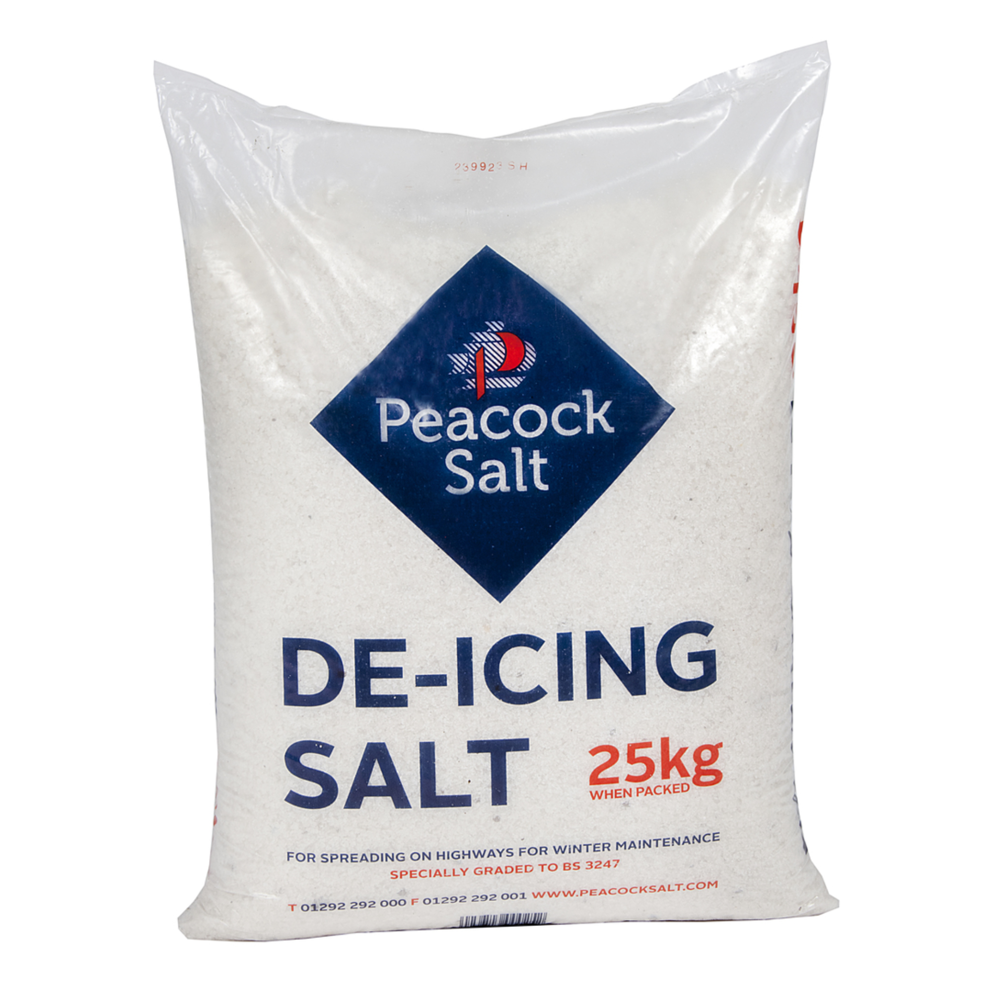 Pk 14+ White Peacock De-icing Rock Salt 25kg